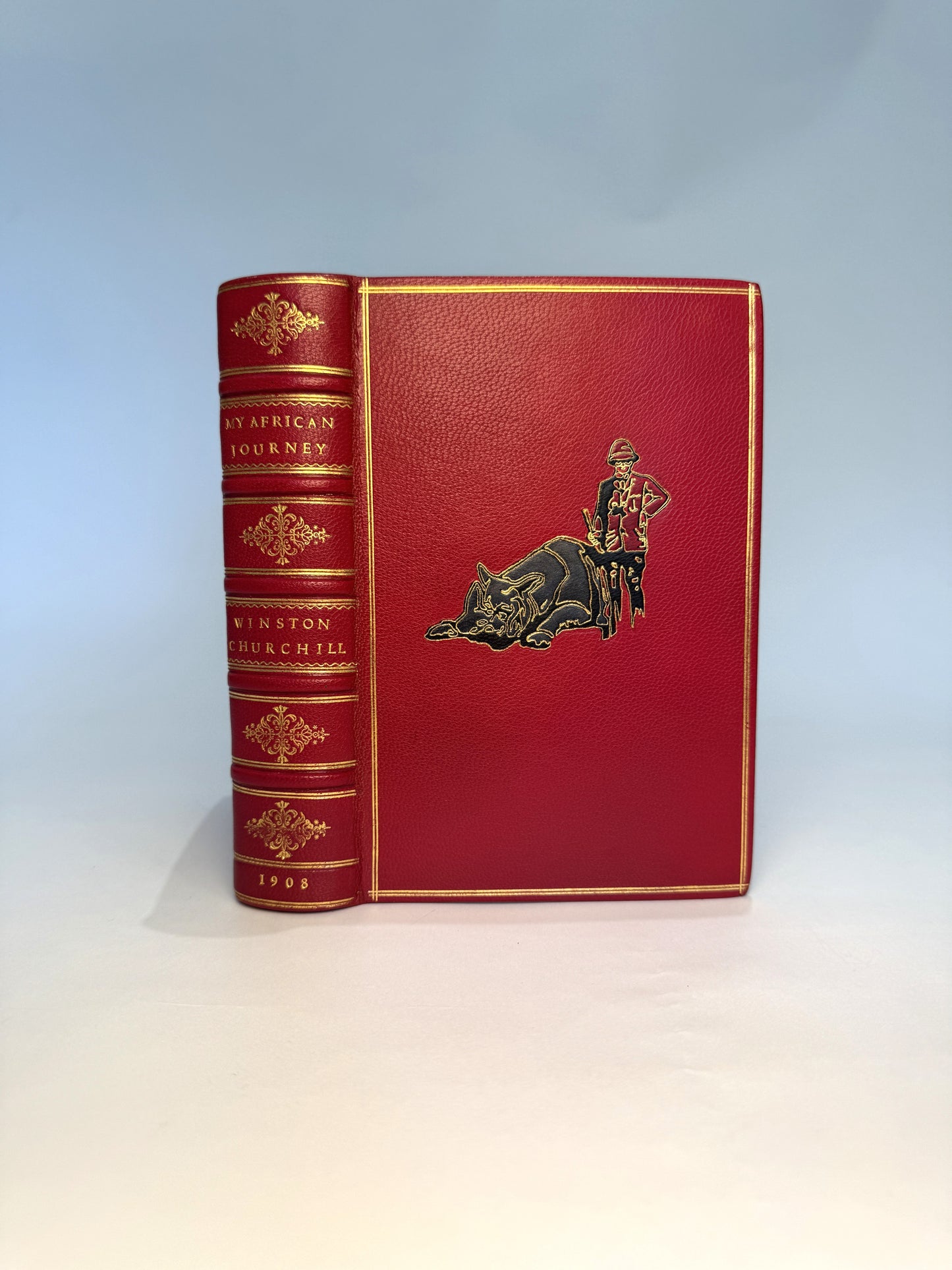 My African Journey by Winston S. Churchill - Finely Bound & Gilt