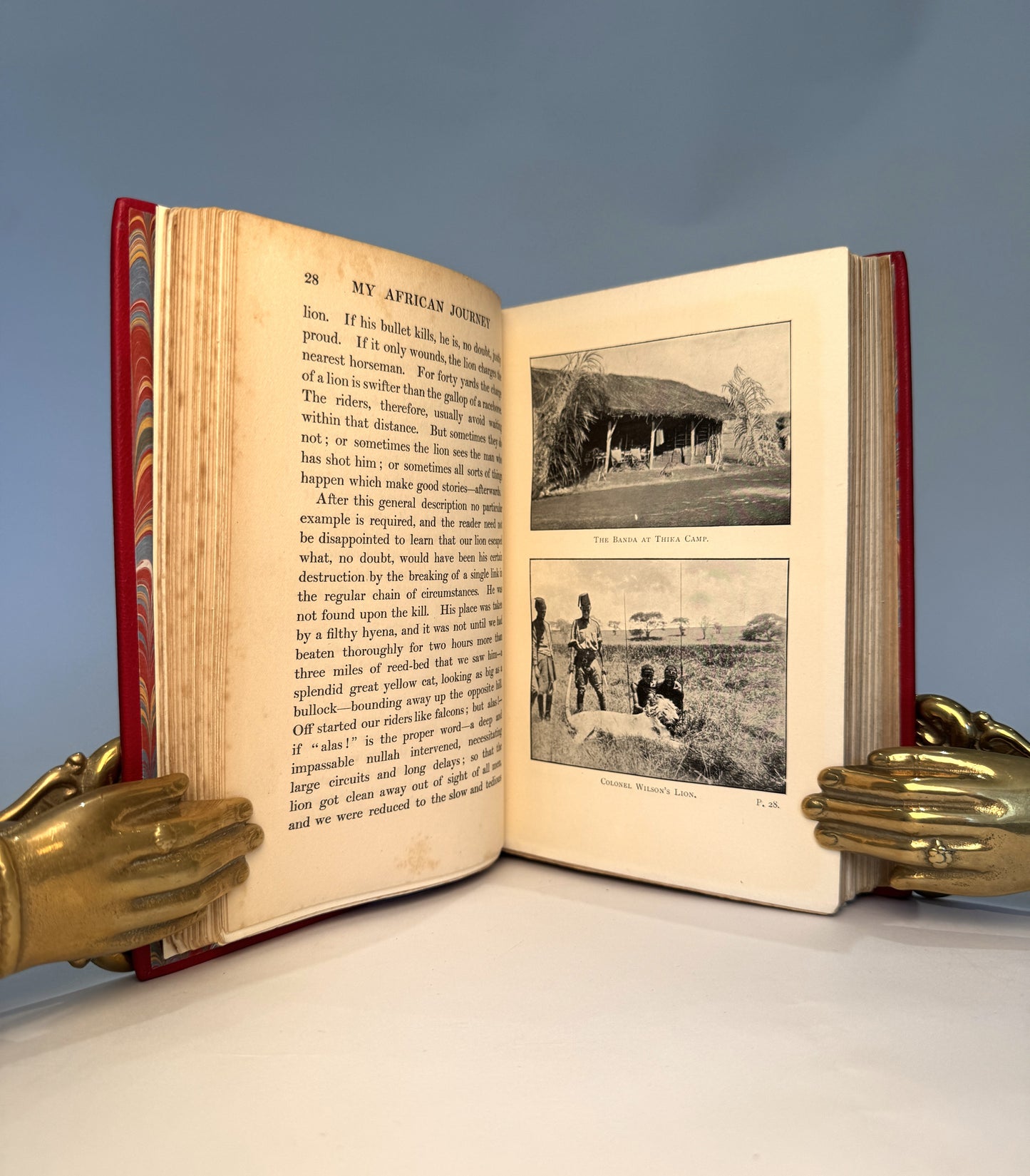 My African Journey by Winston S. Churchill - Finely Bound & Gilt