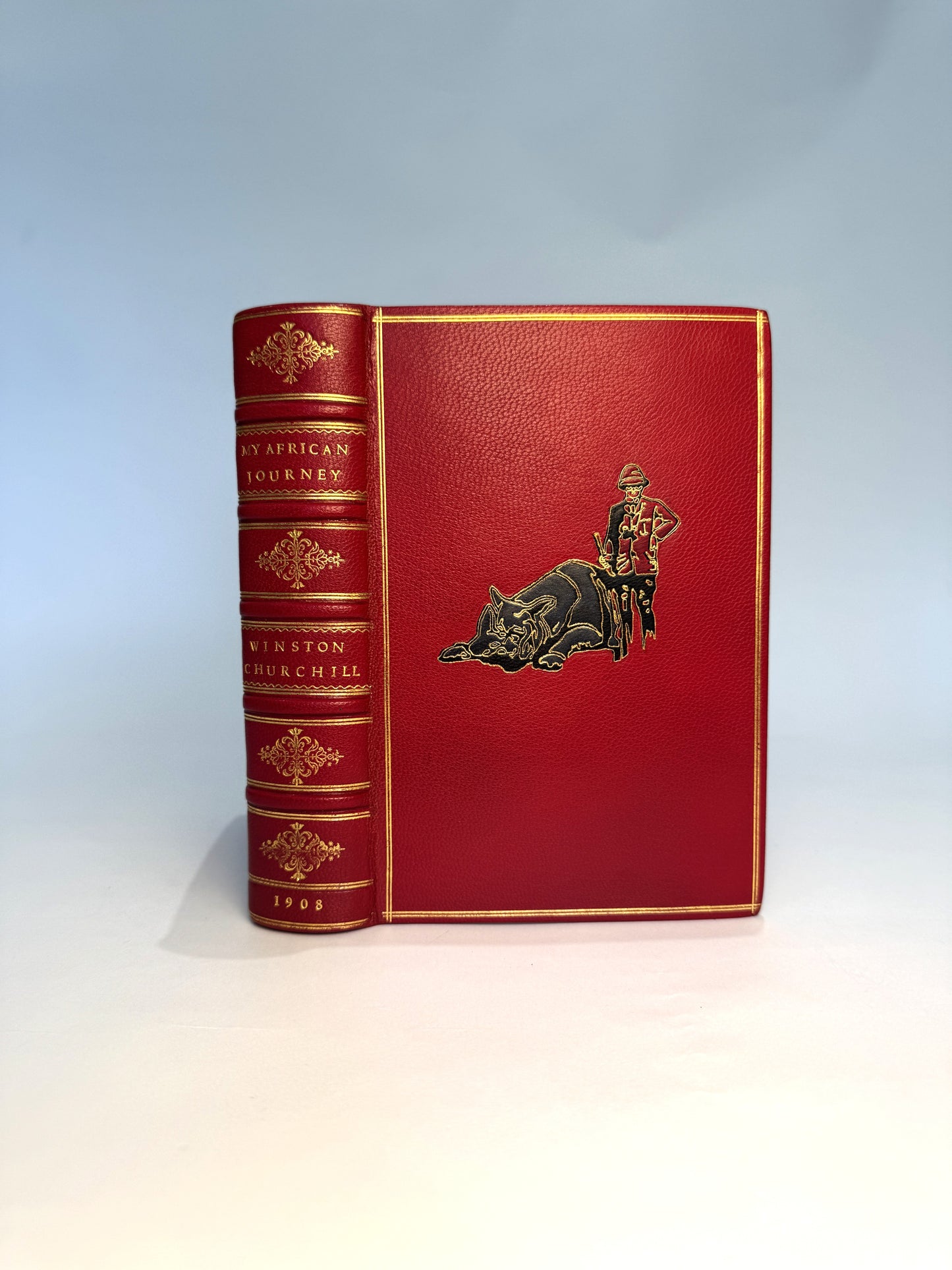 My African Journey by Winston S. Churchill - Finely Bound & Gilt