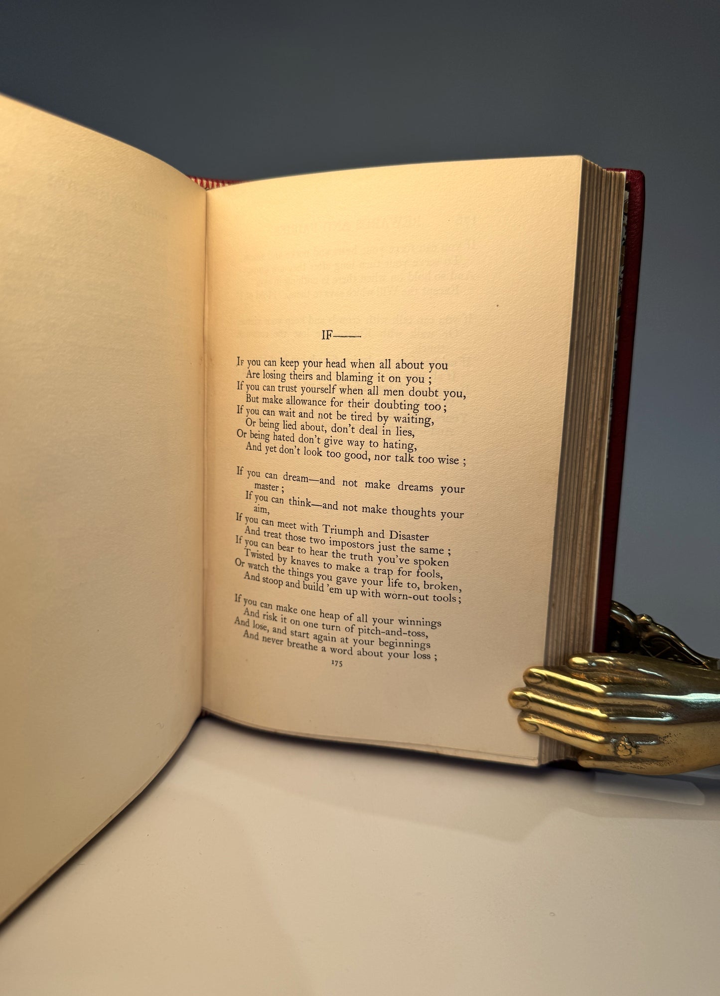 Rewards and Fairies by Rudyard Kipling - Contains the Poem 'If-'