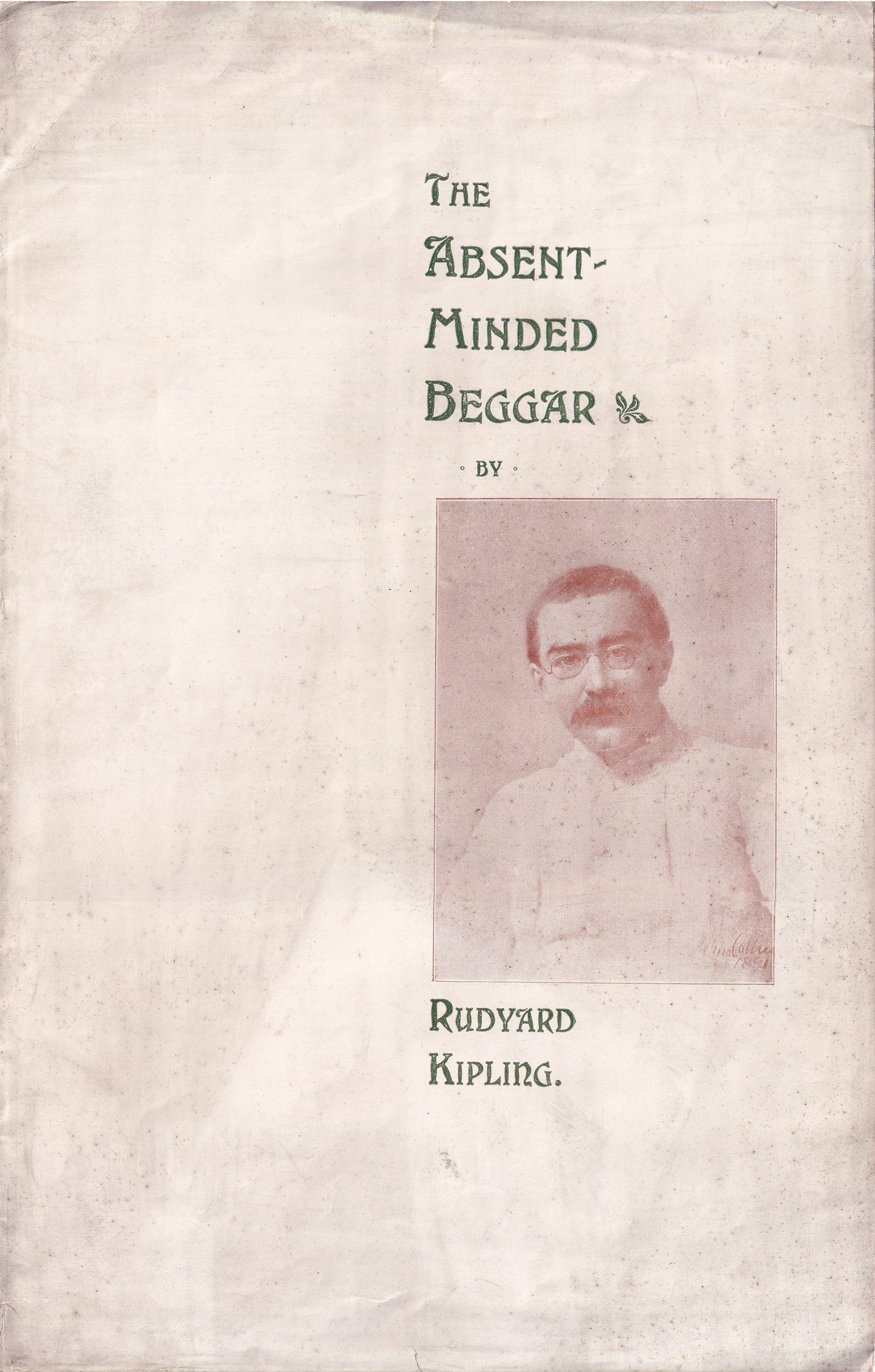 The Absent-Minded Beggar | Rudyard Kipling