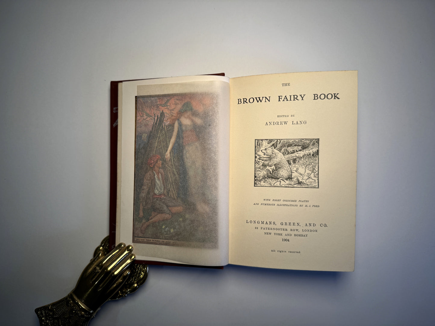 The Brown Fairy Book by Andrew Lang
