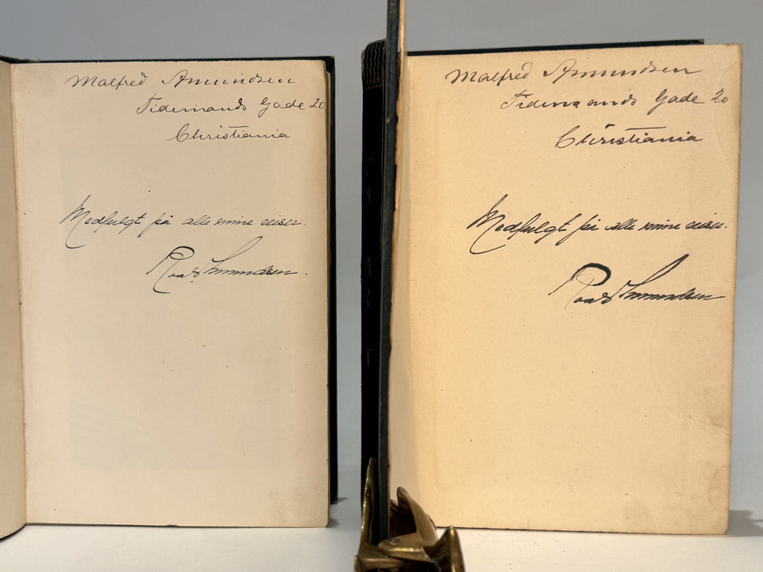 Roald Amundsen’s Travelling Library: The Copy of Fram over Polhavet That Went to the Ends of the Earth