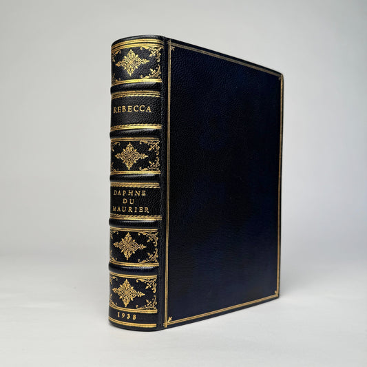 Rebecca by Daphne du Maurier - Fine Navy Morocco Binding, 1938