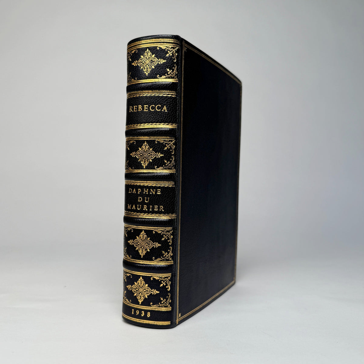 Rebecca by Daphne du Maurier - Fine Navy Morocco Binding, 1938