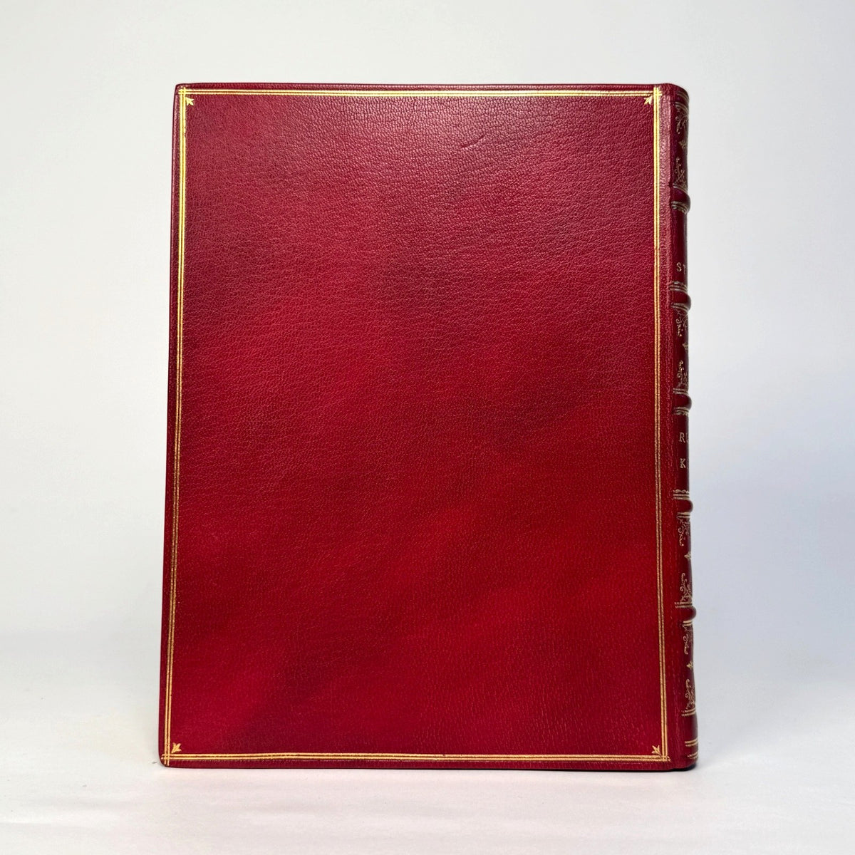 Just So Stories by Rudyard Kipling - Fine Red Morocco with Elephant Onlay