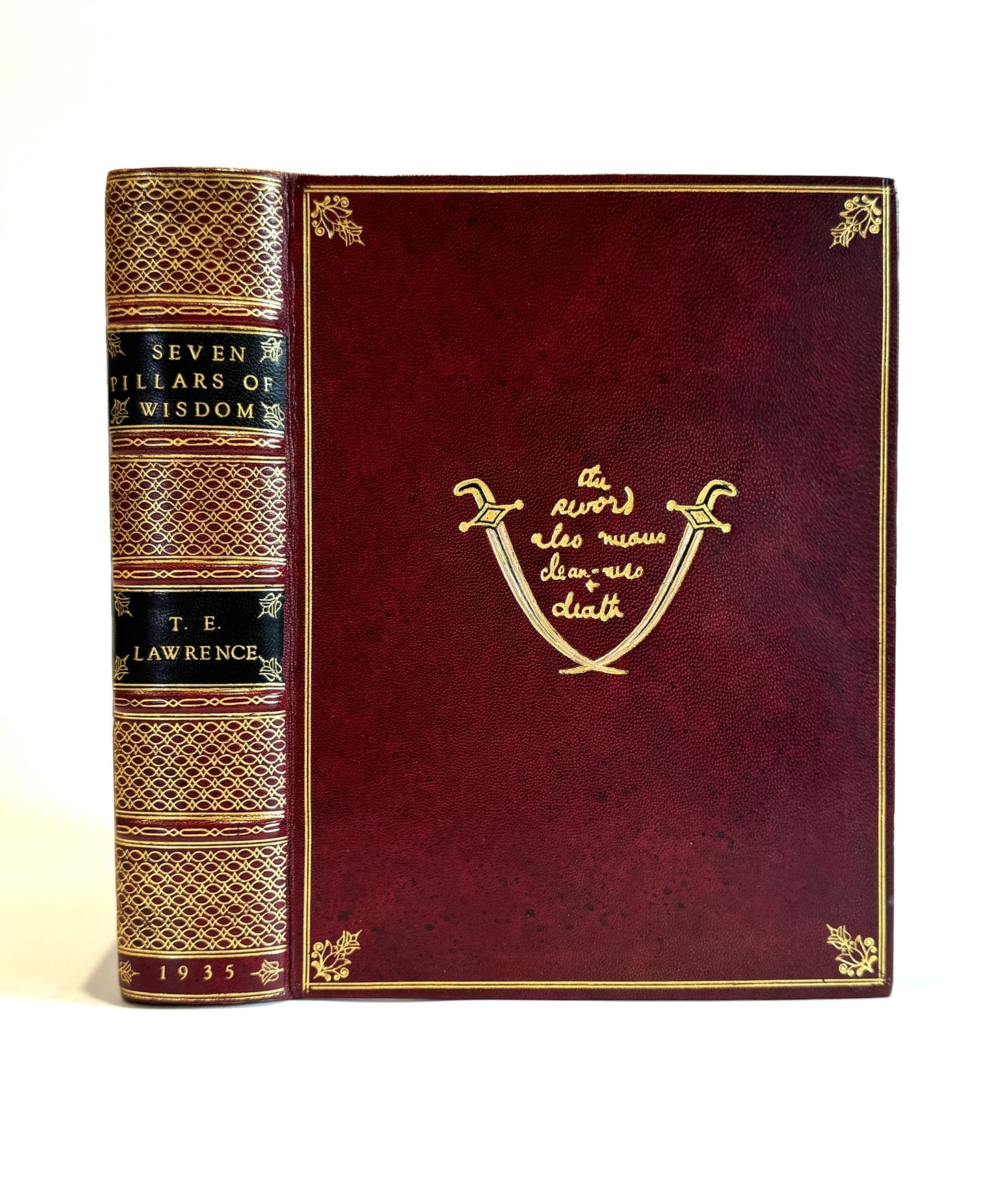 Seven Pillars of Wisdom by T.E Lawrence Signed by Field Marshall Claude Auckinleck