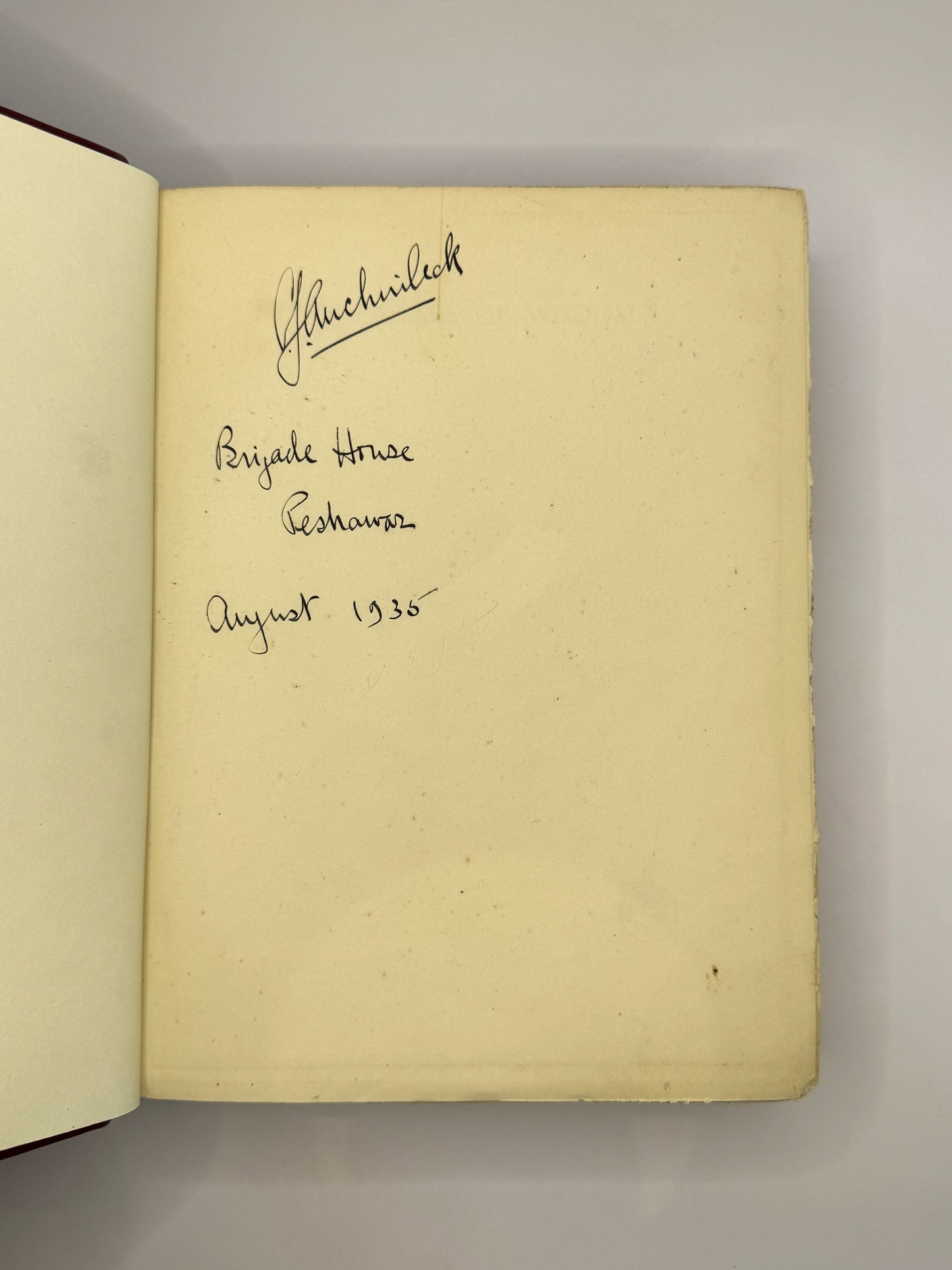 Seven Pillars of Wisdom by T.E Lawrence Signed by Field Marshall Claude Auckinleck