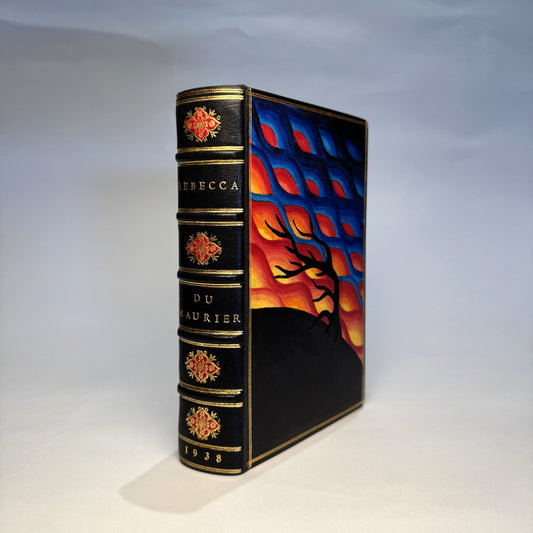 Daphne du Maurier - Rebecca, 1938 - First Edition, First Impression - Manderley-Inspired Painted Morocco Binding