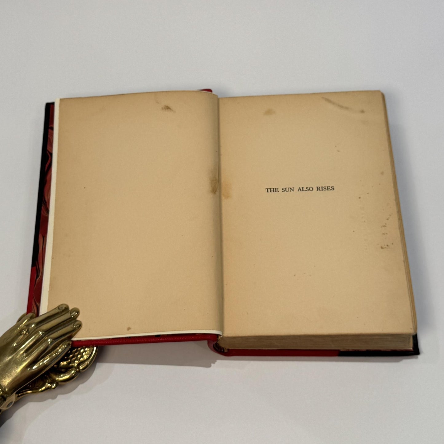 Ernest Hemingway - The Sun Also Rises, 1926 - Susan Myrick's First Issue Copy in Morocco