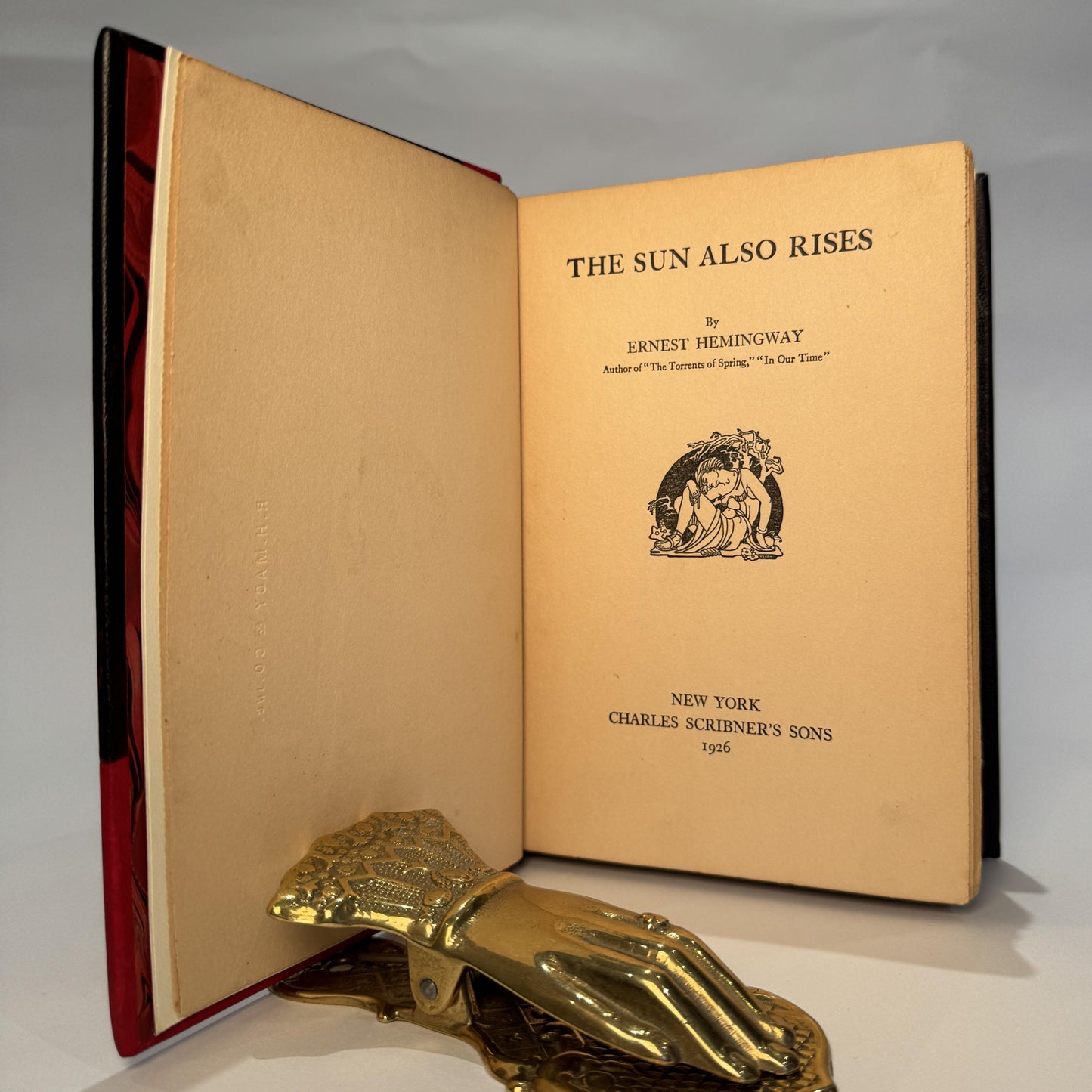 Ernest Hemingway - The Sun Also Rises, 1926 - Susan Myrick's First Issue Copy in Morocco