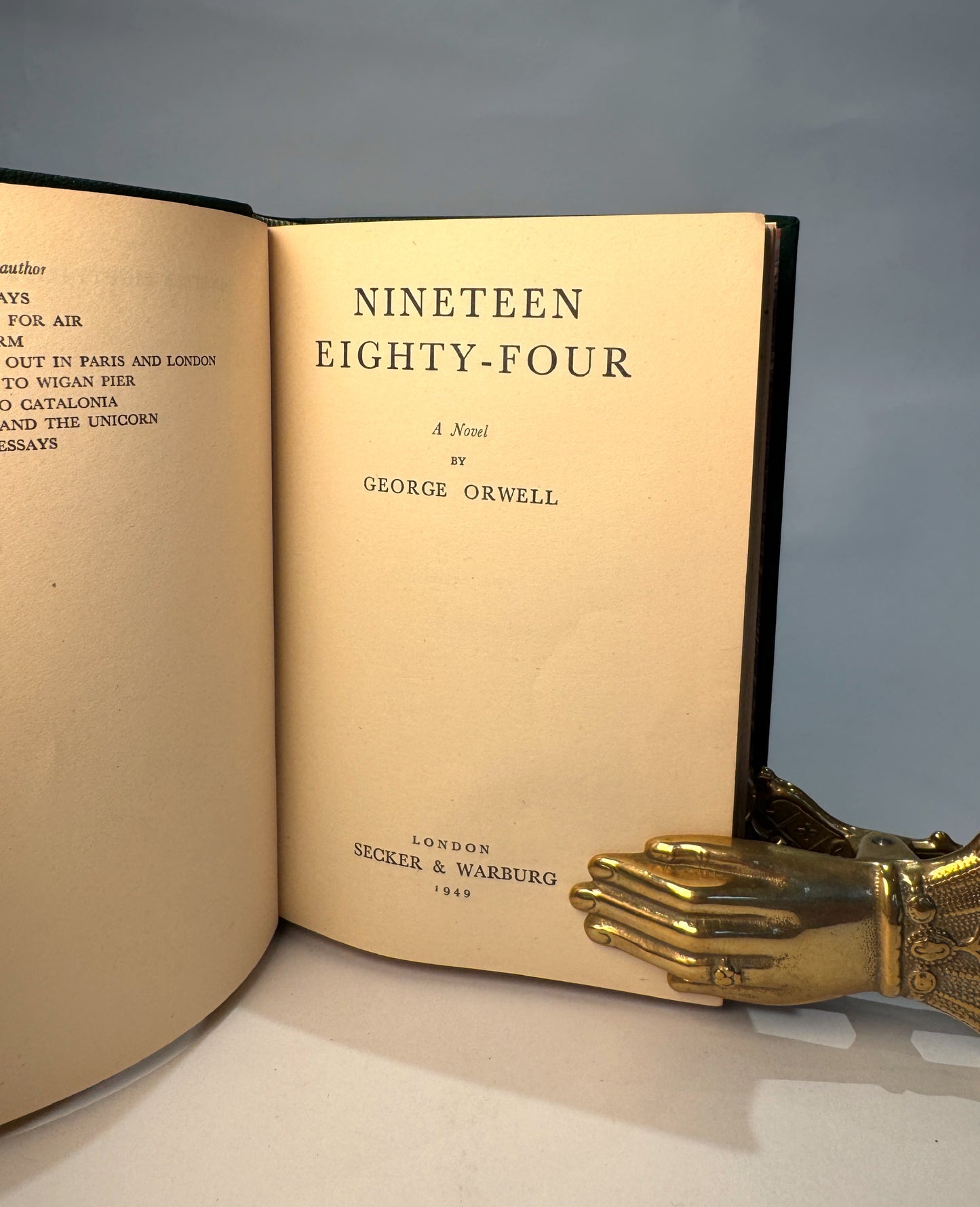 Nineteen Eighty-Four by George Orwell