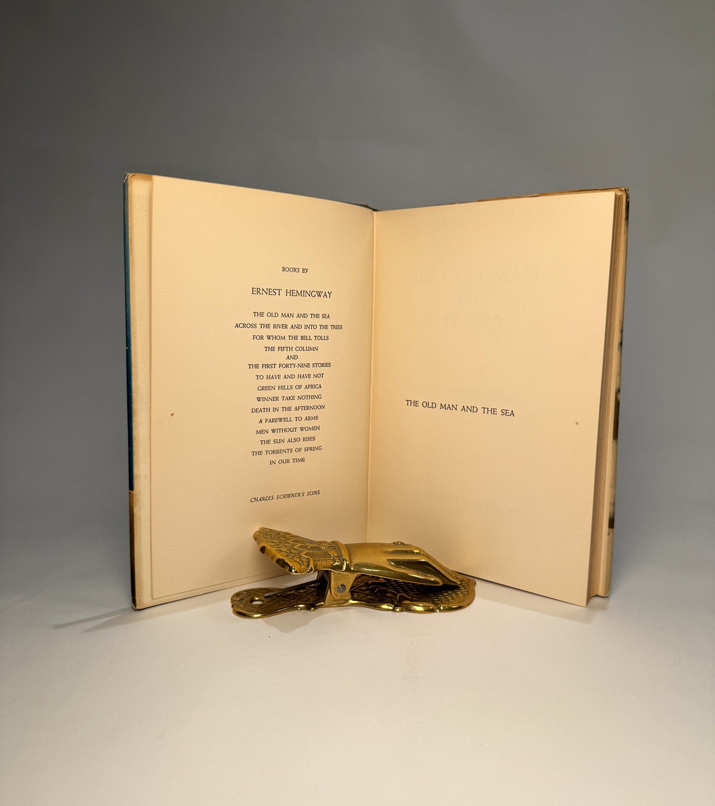 The Old Man and the Sea by Ernest Hemingway
