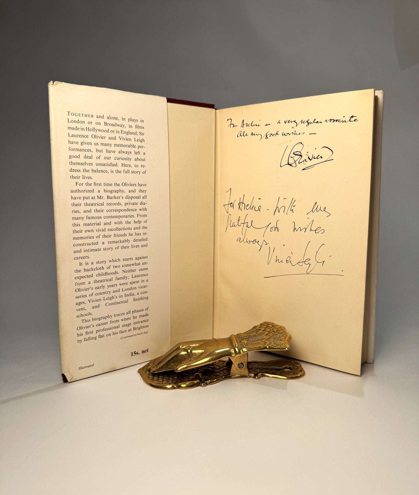 The Oliviers, Signed by Lawrence Olivier & Vivien Leigh