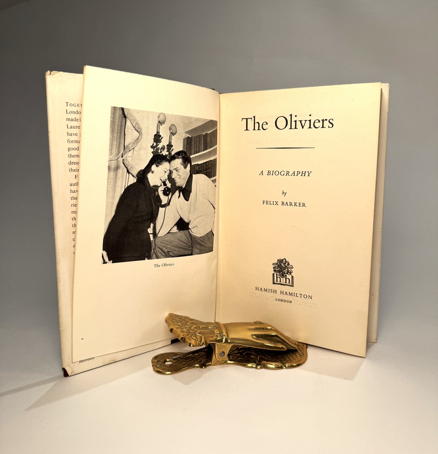 The Oliviers, Signed by Lawrence Olivier & Vivien Leigh
