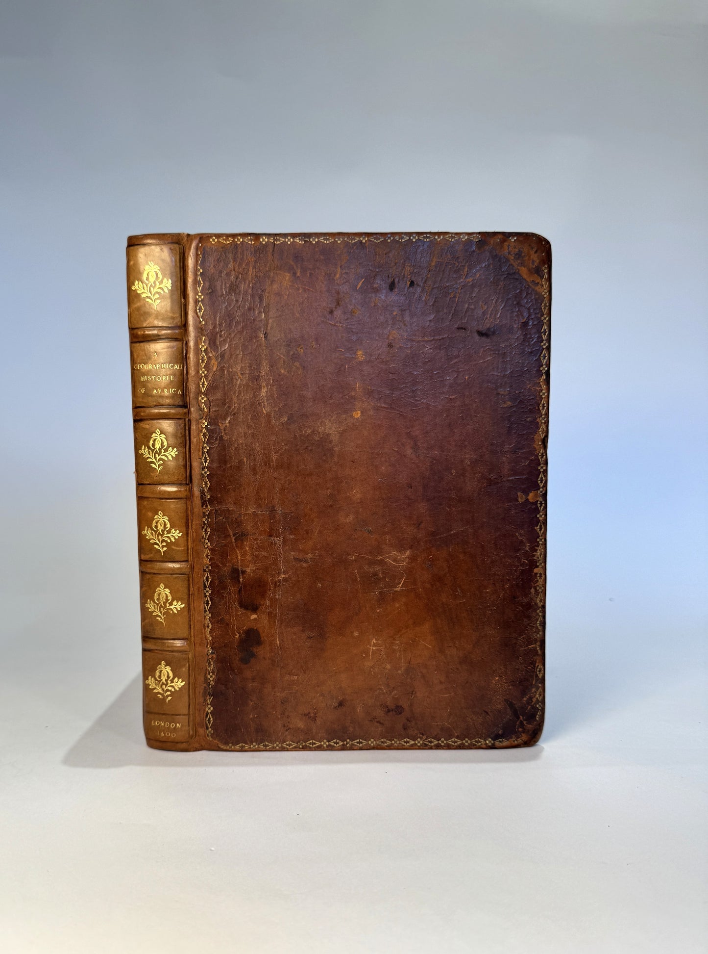 A Geographical Historie of Africa, 1600 - James Grey Jackson's Personal Working Copy - Leo Africanus