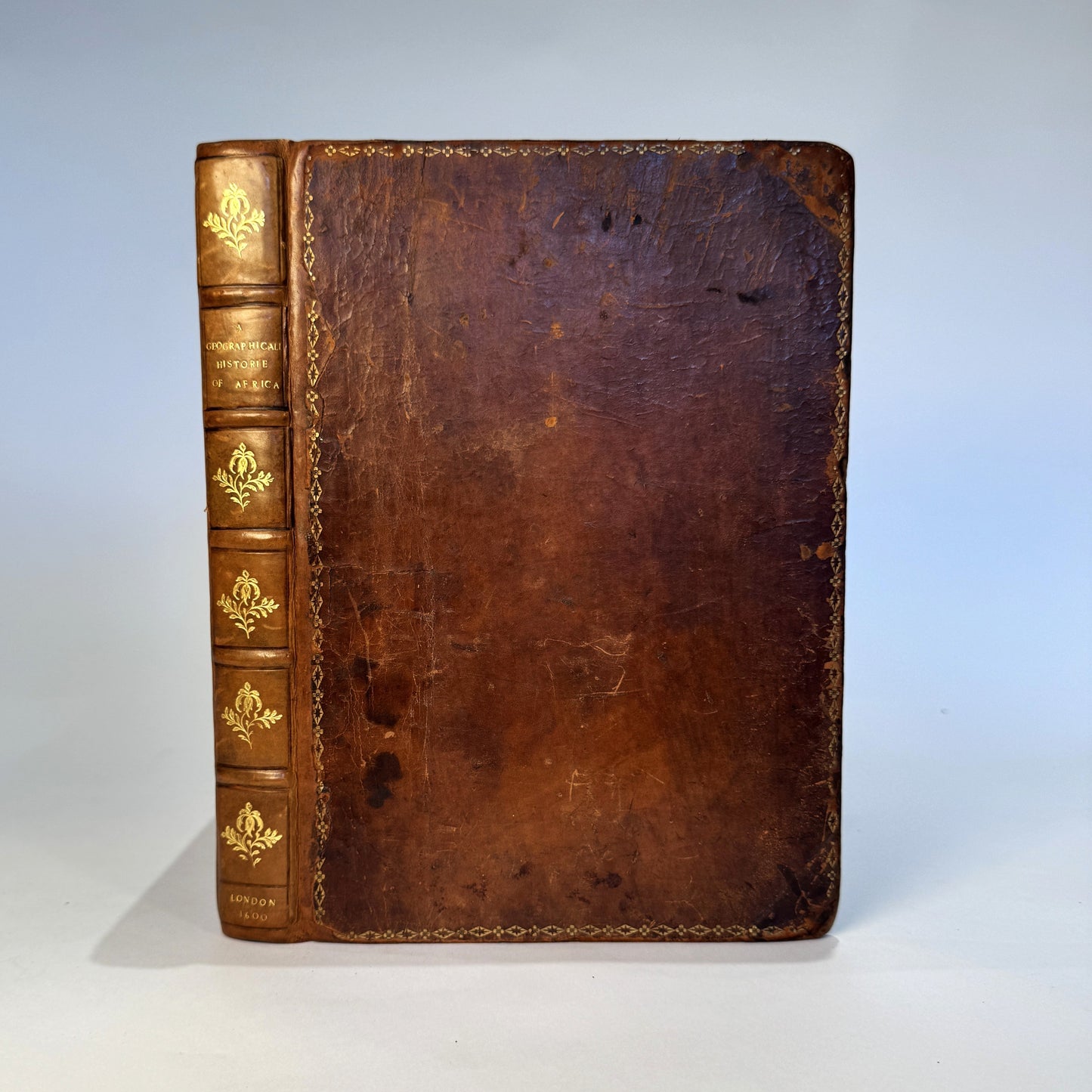 Leo Africanus - A Geographical Historie of Africa, 1600 - First English Edition - James Grey Jackson's Personal Working Copy