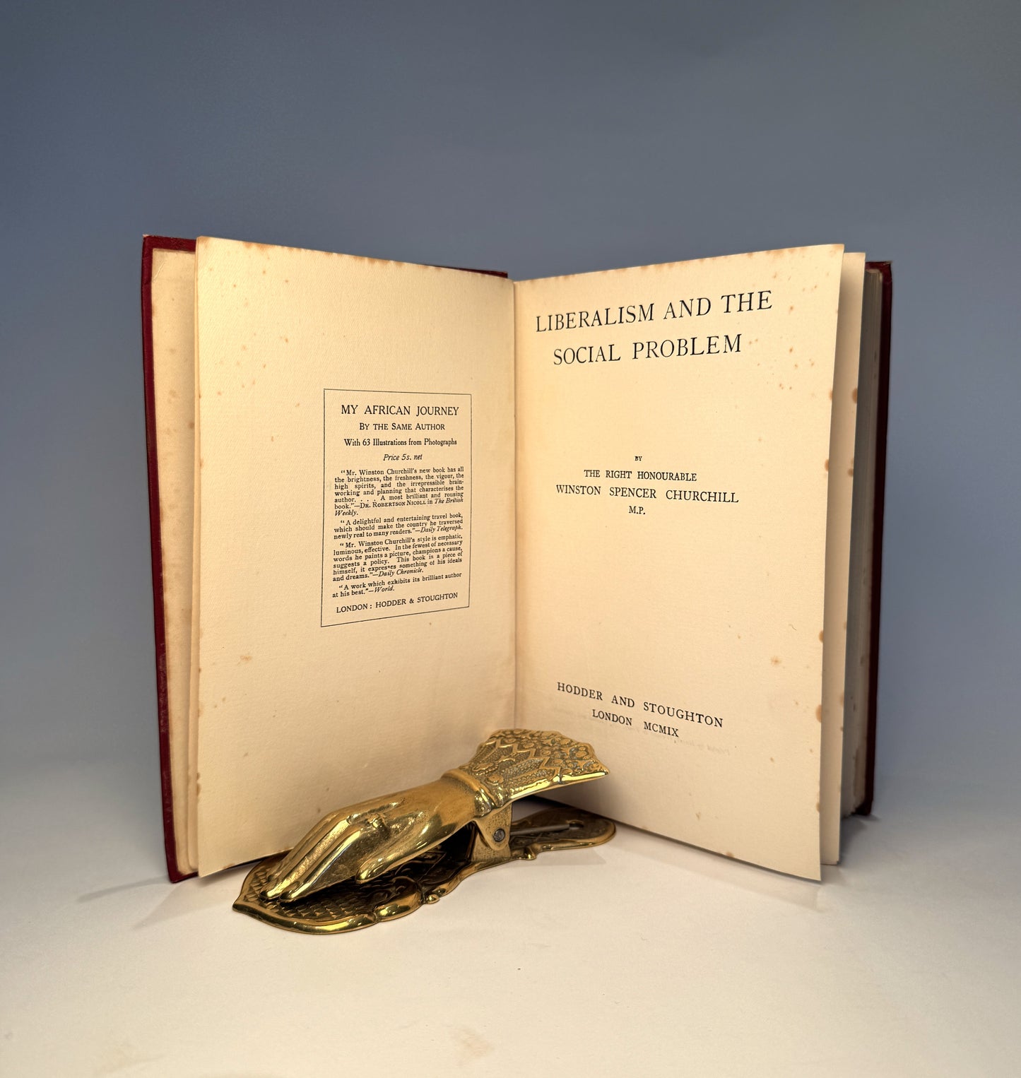 Liberalism and the Social Problem by Winston S. Churchill