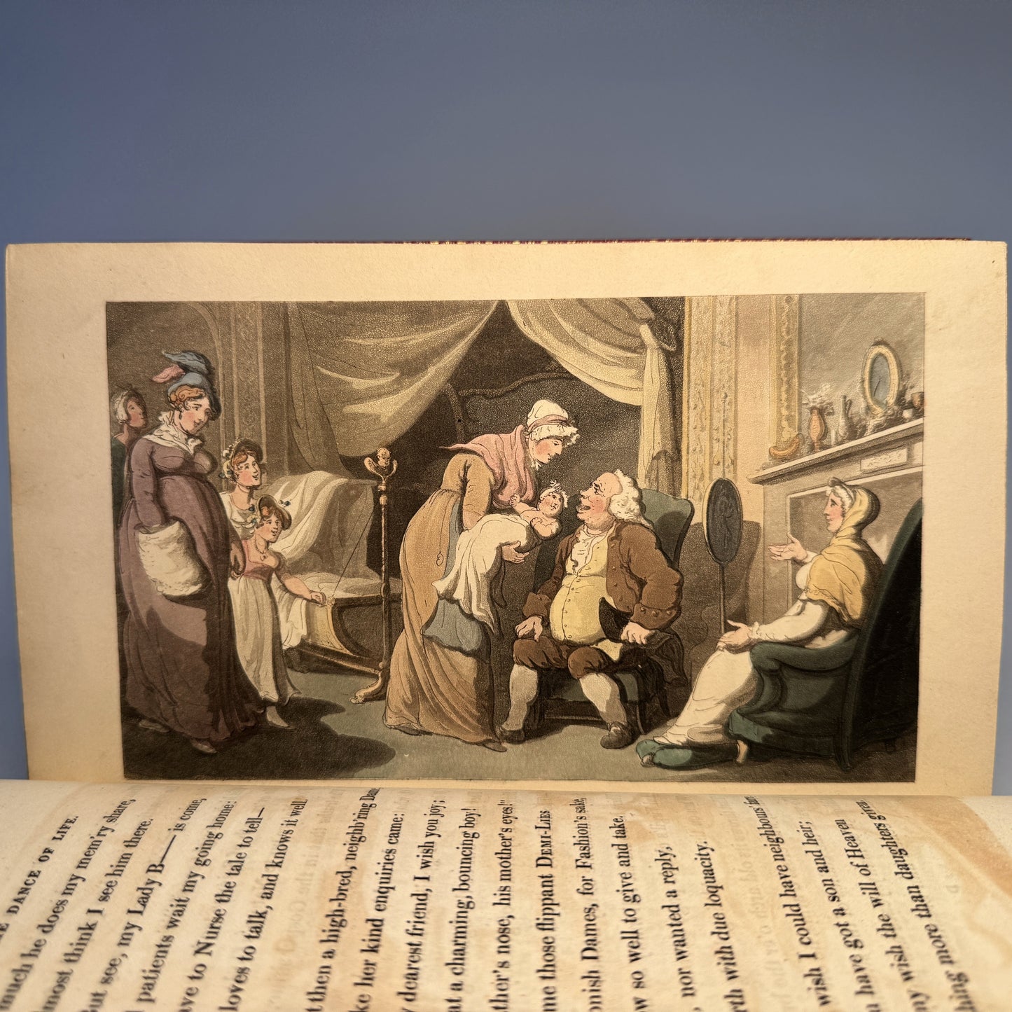 The Dance of Life, a Poem. Illustrated Thomas Rowlandson, Bound by Sangorski and Sutcliffe