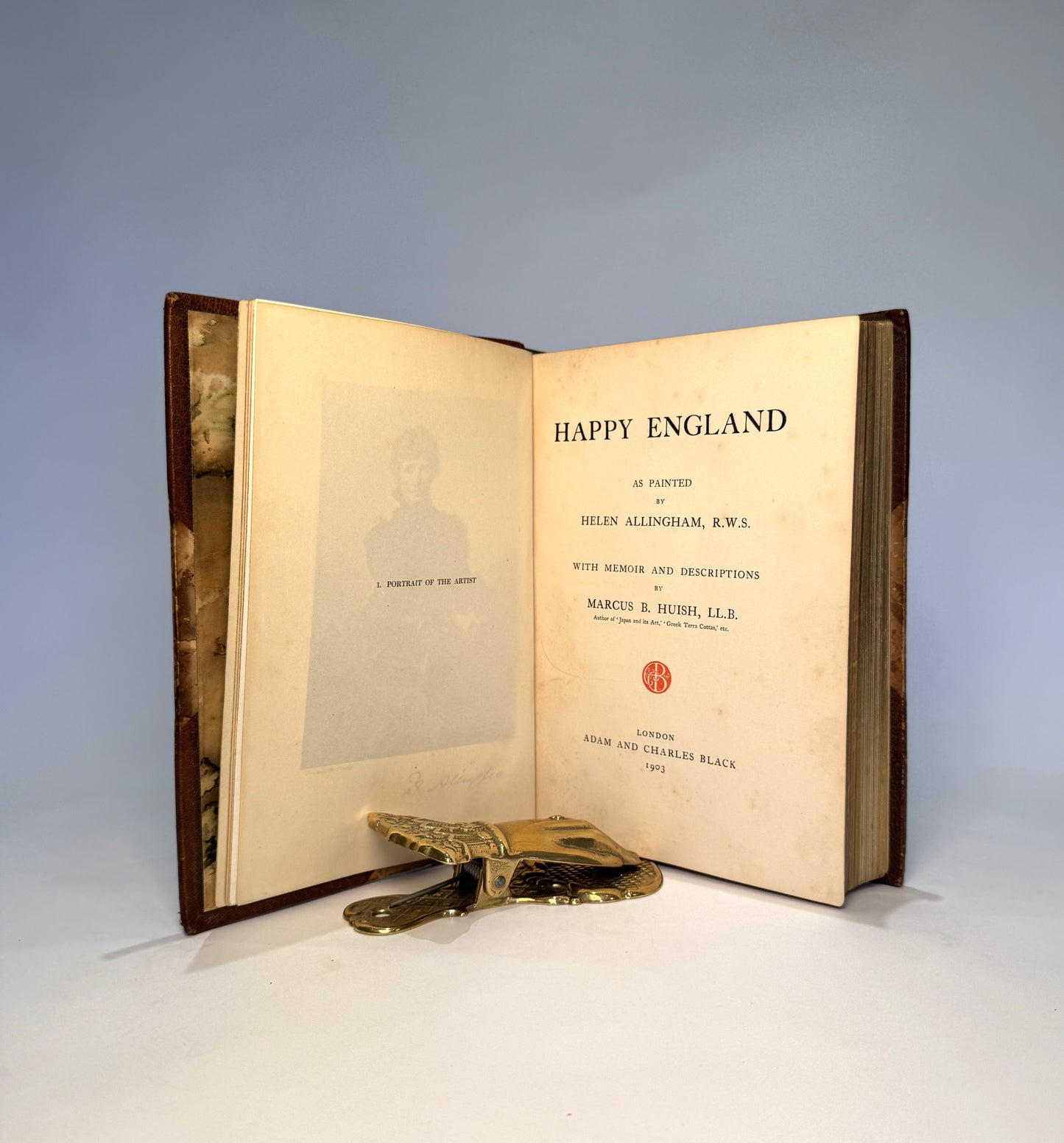 Happy England. As Painted by Helen Allingham, R.W.S. With Memoir and Descriptions by Marcus B. Huish, LL.B.