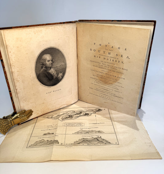 A Voyage to the South Sea | 1792, First edition of Bligh's account of the voyage which led to the famous Mutiny on the Bounty.