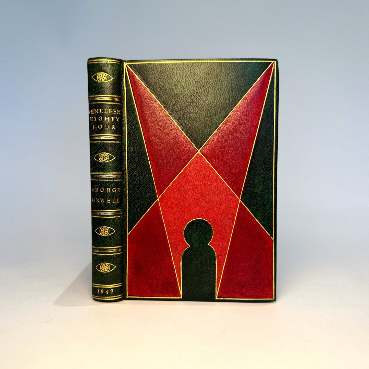 George Orwell - Nineteen Eighty-Four, 1949 - First Edition, First Impression - Bespoke Royal Green Morocco Design Binding
