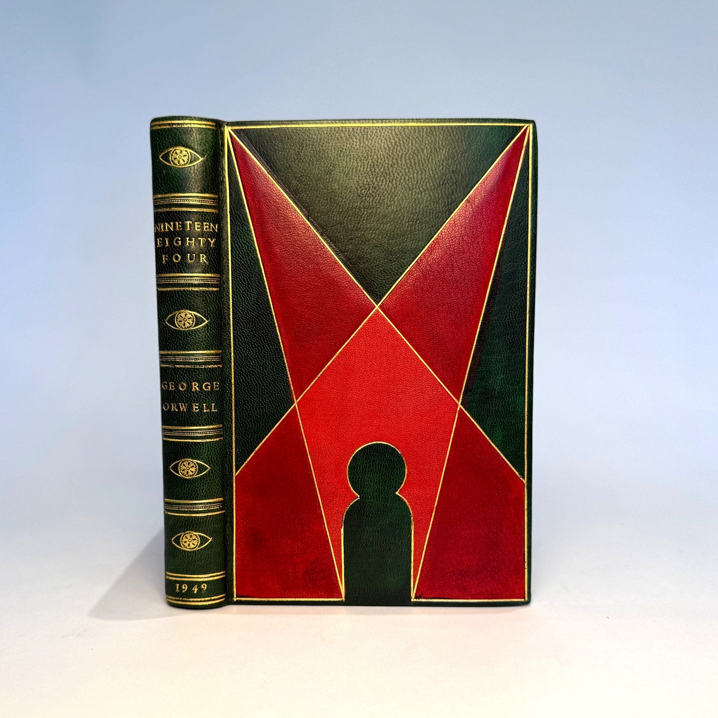George Orwell - Nineteen Eighty-Four, 1949 - First Edition, First Impression - Bespoke Royal Green Morocco Design Binding