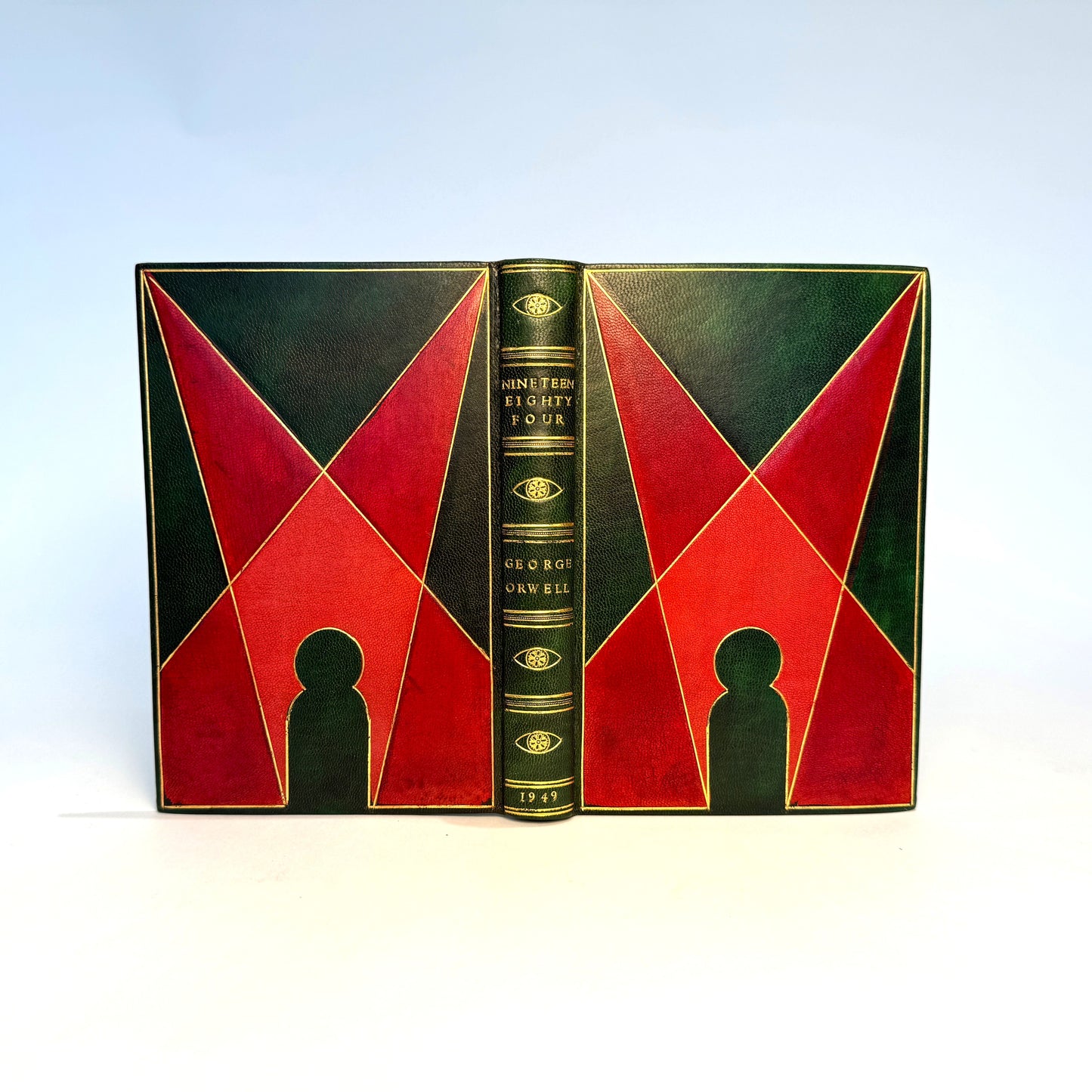 George Orwell - Nineteen Eighty-Four, 1949 - First Edition, First Impression - Bespoke Royal Green Morocco Design Binding