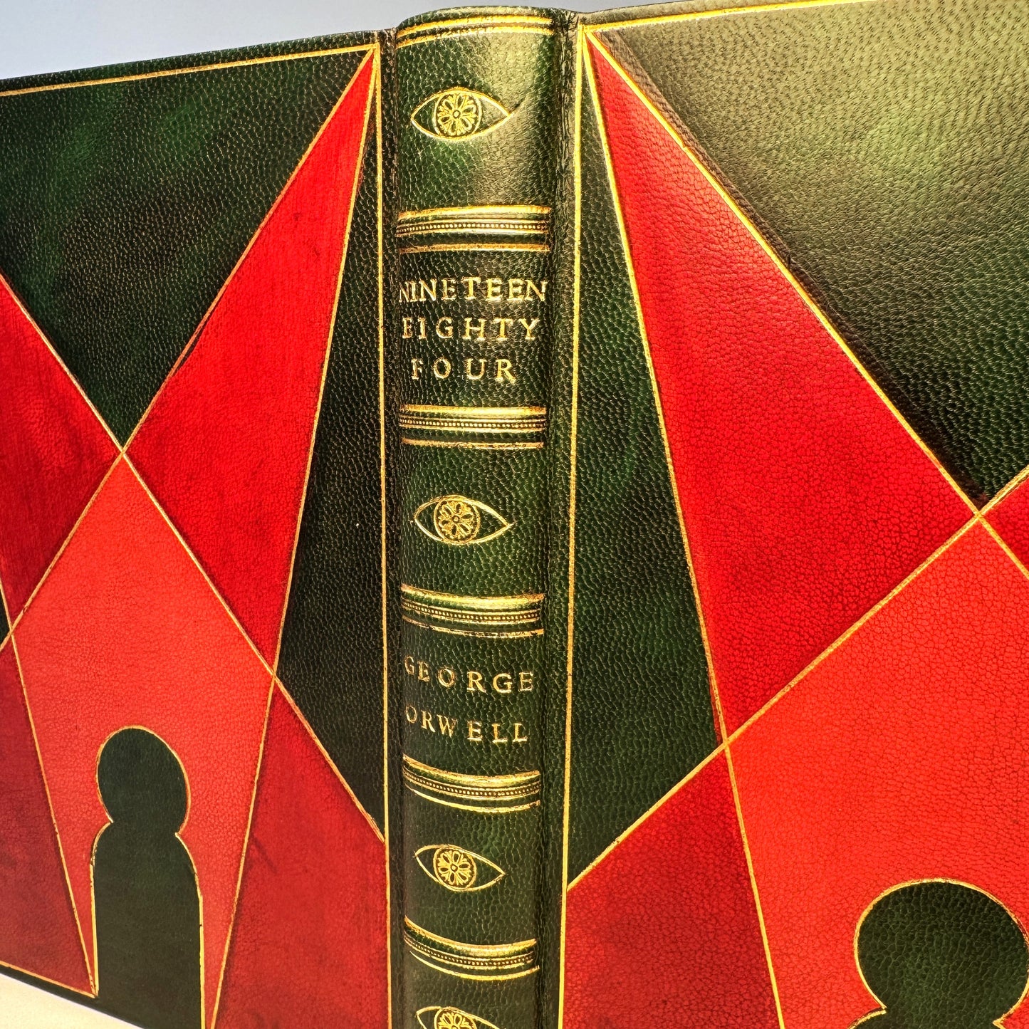 George Orwell - Nineteen Eighty-Four, 1949 - First Edition, First Impression - Bespoke Royal Green Morocco Design Binding