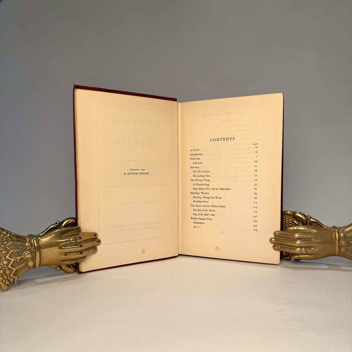 Rewards and Fairies | Rudyard Kipling | First Edition, 1910