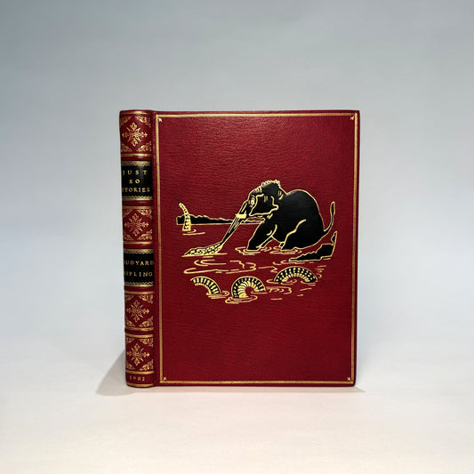 Just So Stories, Kipling, Rudyard – Illustrated by the Author. Finely Bound.
