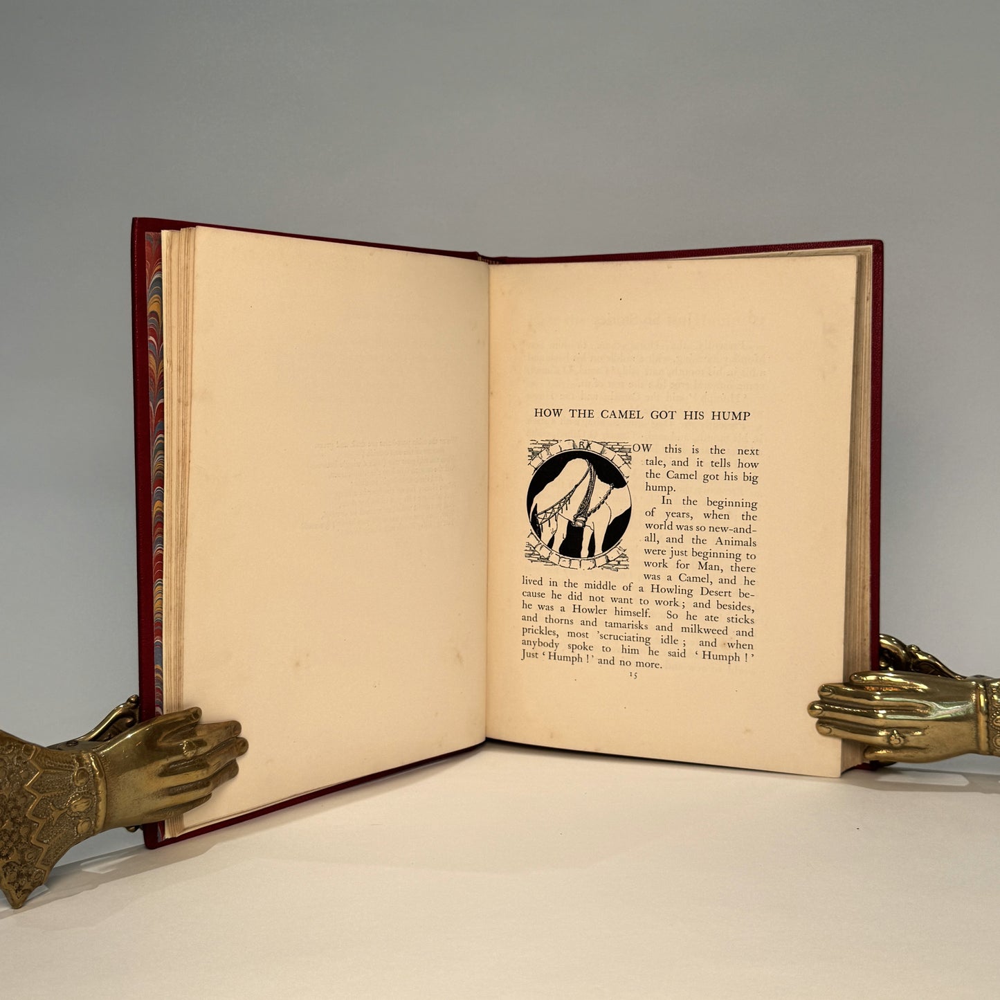 Just So Stories, Kipling, Rudyard – Illustrated by the Author. Finely Bound.