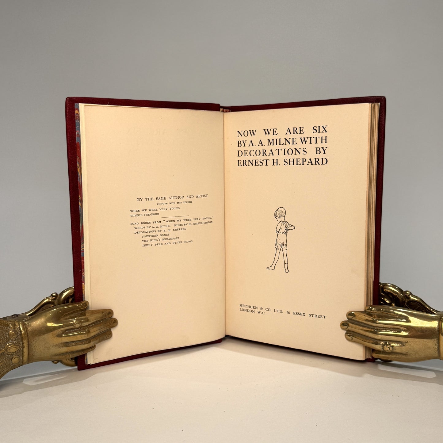 Now We Are Six - A.A Milne, With Decorations by Ernest H. Shepard, First Edition.