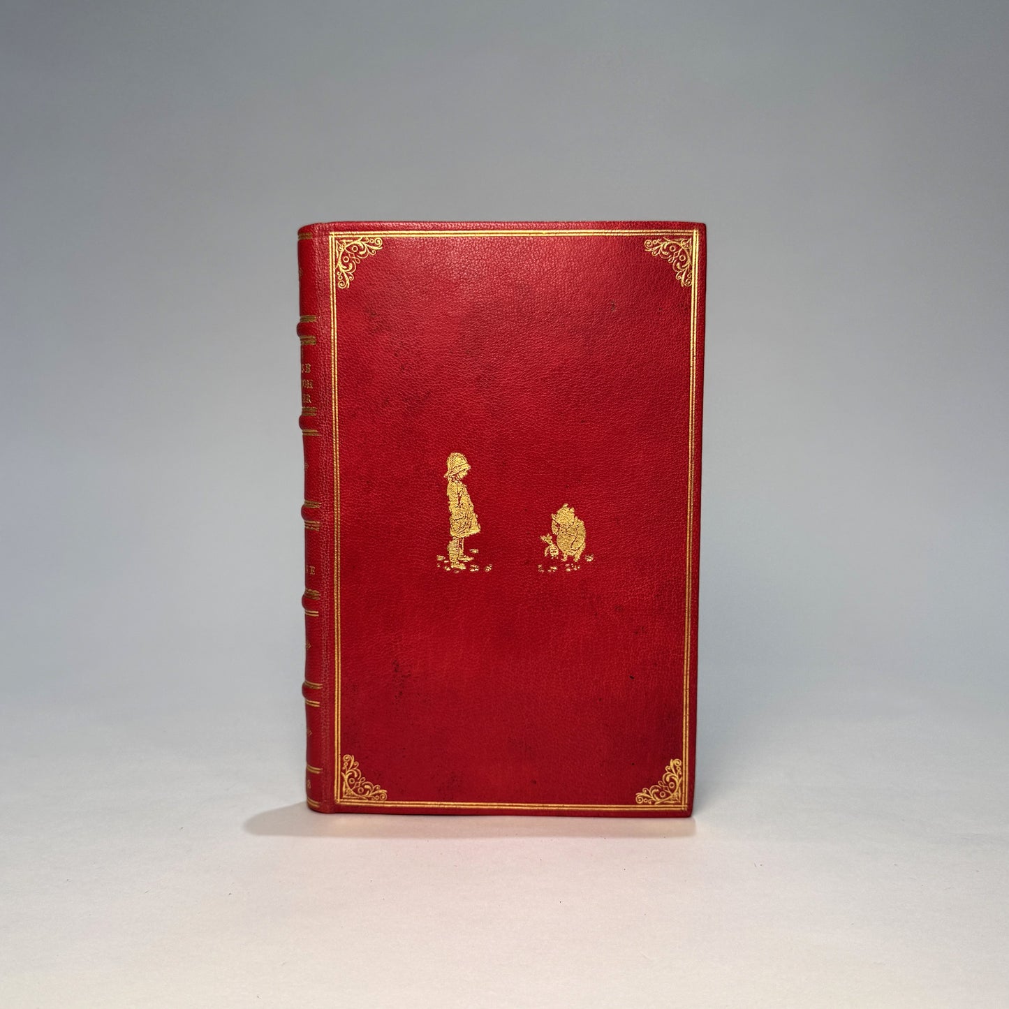 The House at Pooh Corner - A.A. Milne., With Decorations by Ernest H. Shepard. Finely Bound.