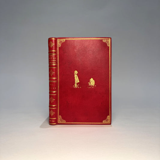 The House at Pooh Corner - A.A. Milne., With Decorations by Ernest H. Shepard. Finely Bound.