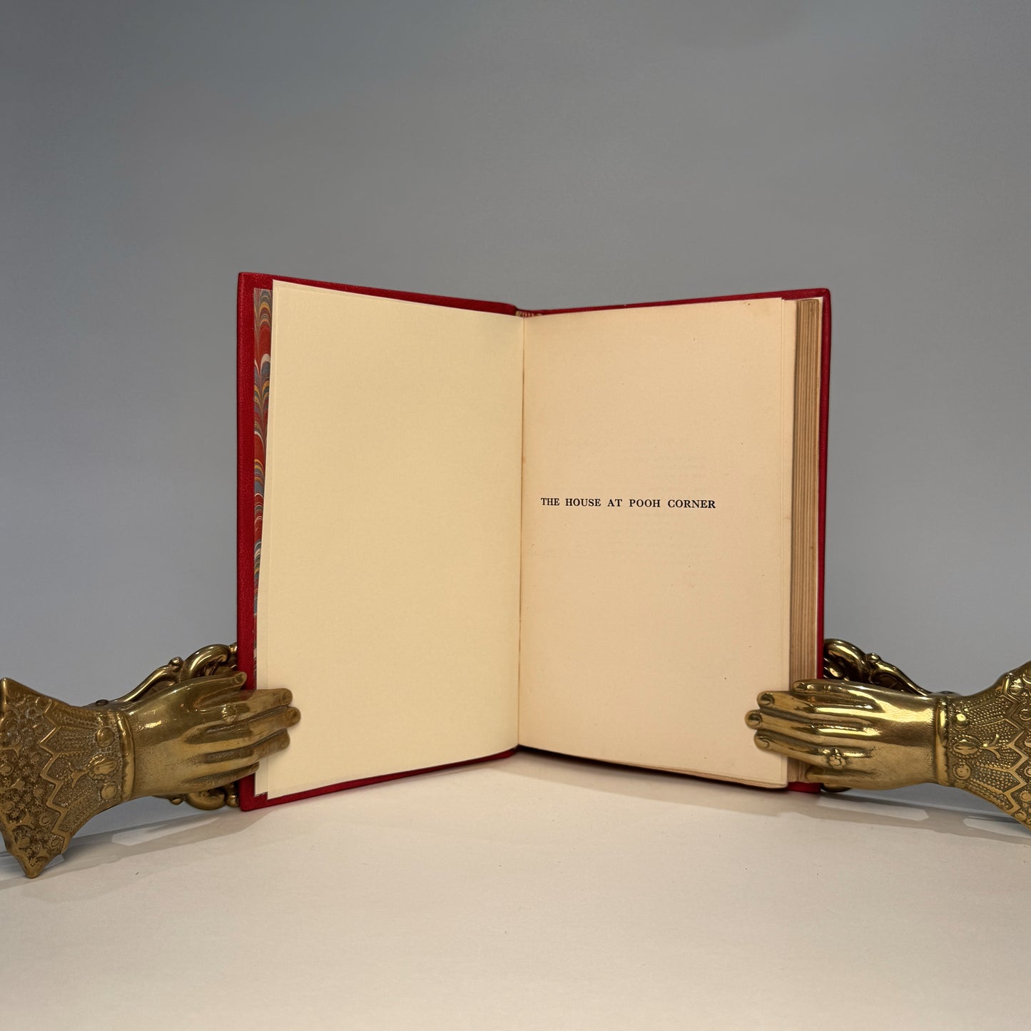 The House at Pooh Corner - A.A. Milne., With Decorations by Ernest H. Shepard. Finely Bound.