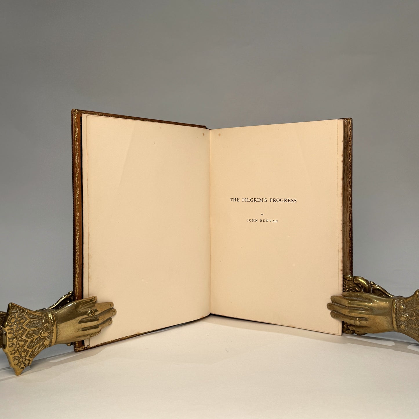 The Pilgrim’s Progress – John Bunyan – Nimmo 1890s Edition in Riviere & Son Full Polished Calf Binding