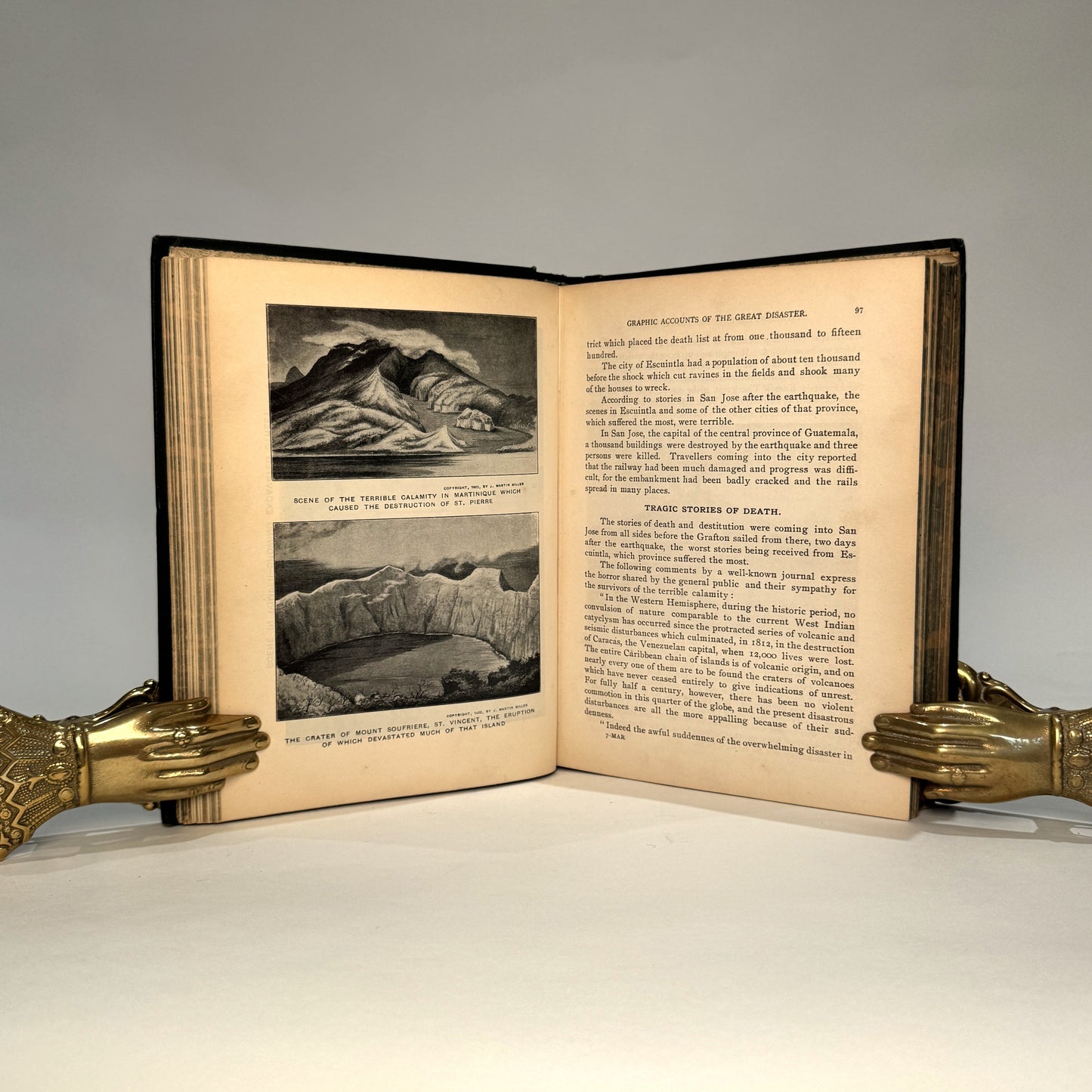 The Martinique Horror and St. Vincent Calamity – J. Martin Miller, 1902
