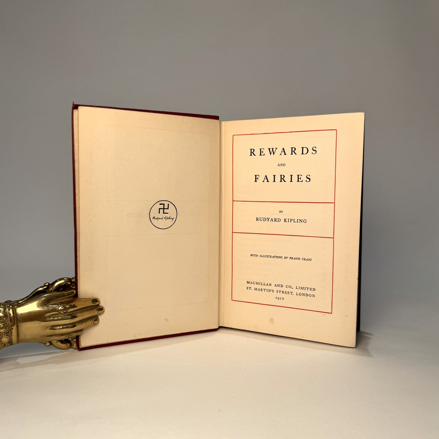 Rewards and Fairies | Rudyard Kipling | First Edition, 1910