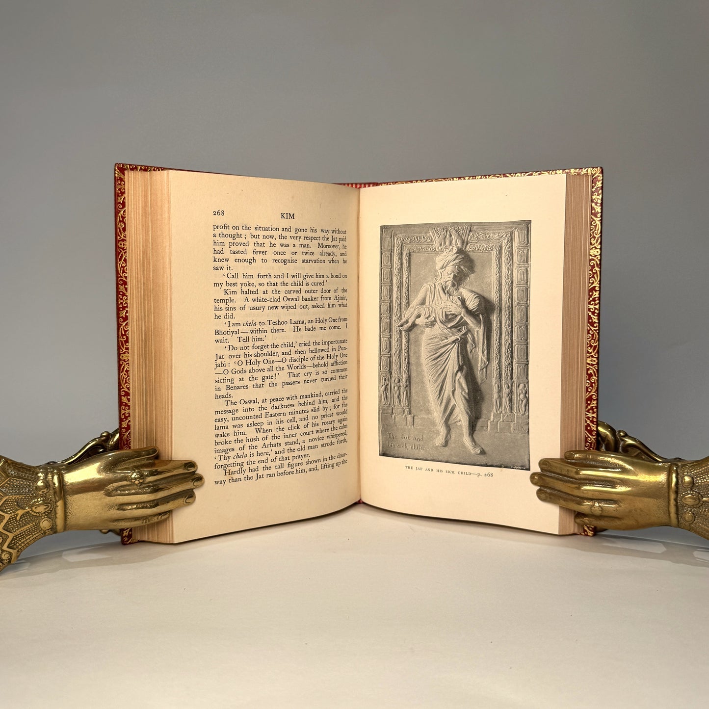 Kim | Rudyard Kipling | First Edition, 1901 | Full Morocco by Bayntun-Rivière