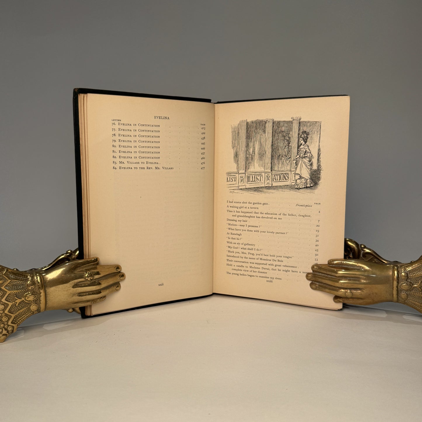 Evelina | Fanny Burney | Illustrated by Hugh Thomson | Macmillan, 1903