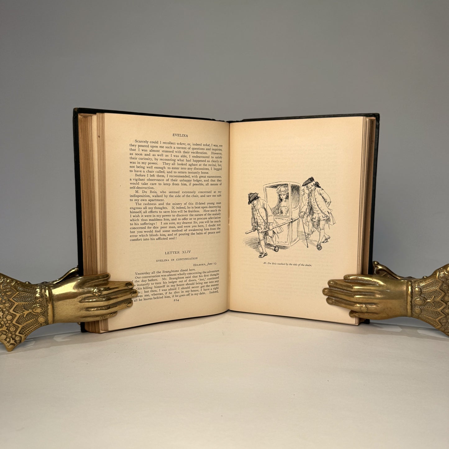 Evelina | Fanny Burney | Illustrated by Hugh Thomson | Macmillan, 1903