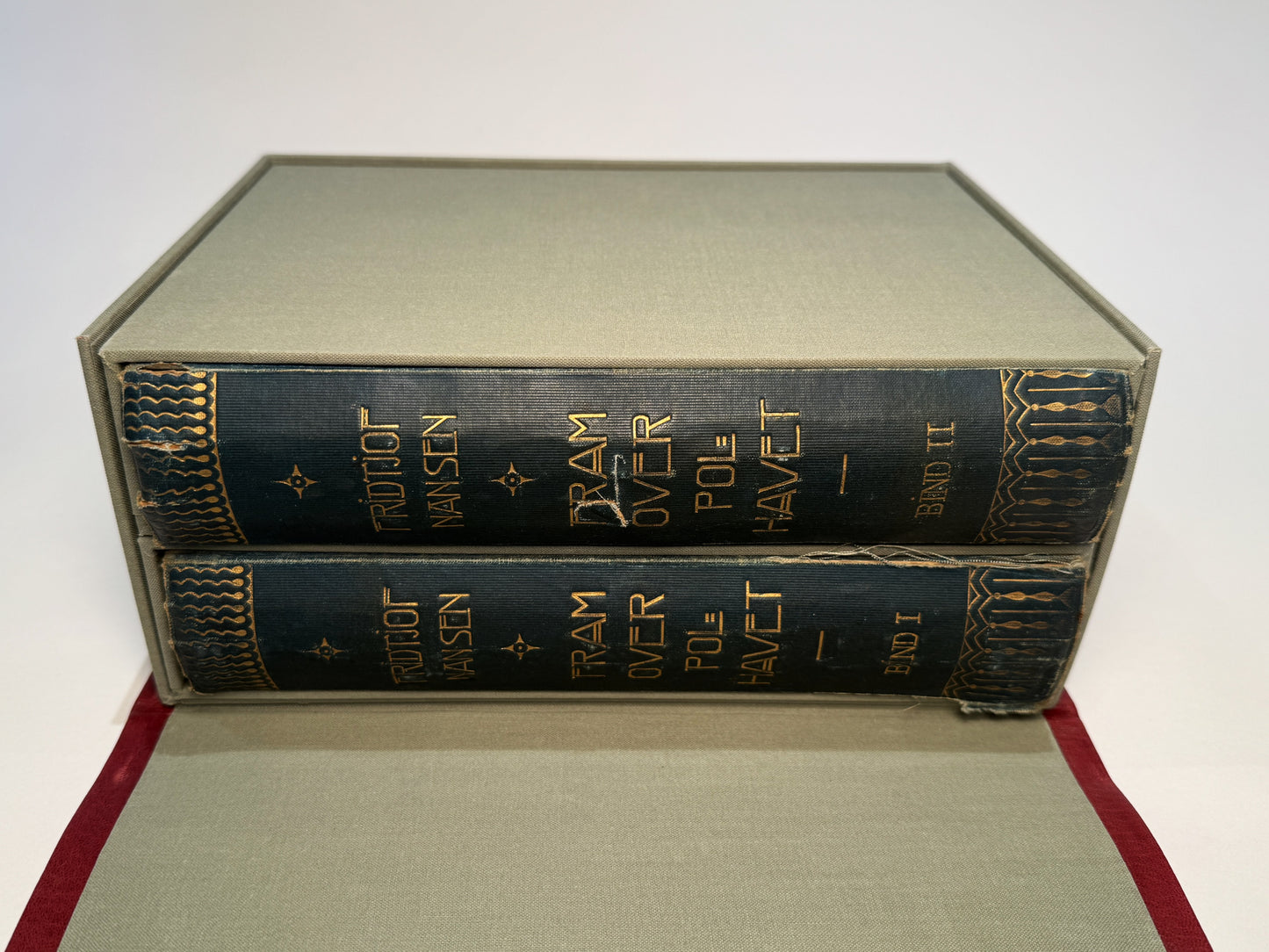 Roald Amundsen’s Signed, Expedition-Carried Copy of Nansen’s Fram over Polhavet (1897)