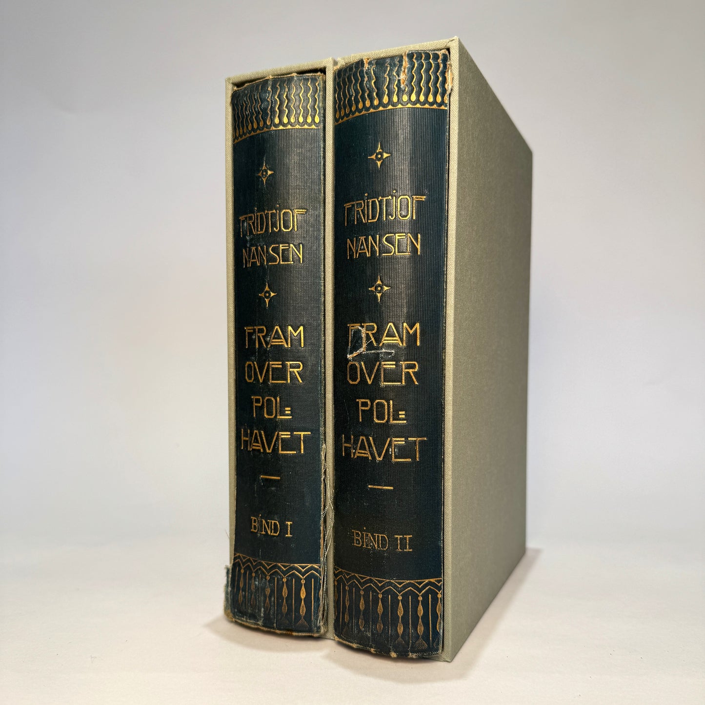 Roald Amundsen’s Signed, Expedition-Carried Copy of Nansen’s Fram over Polhavet (1897)