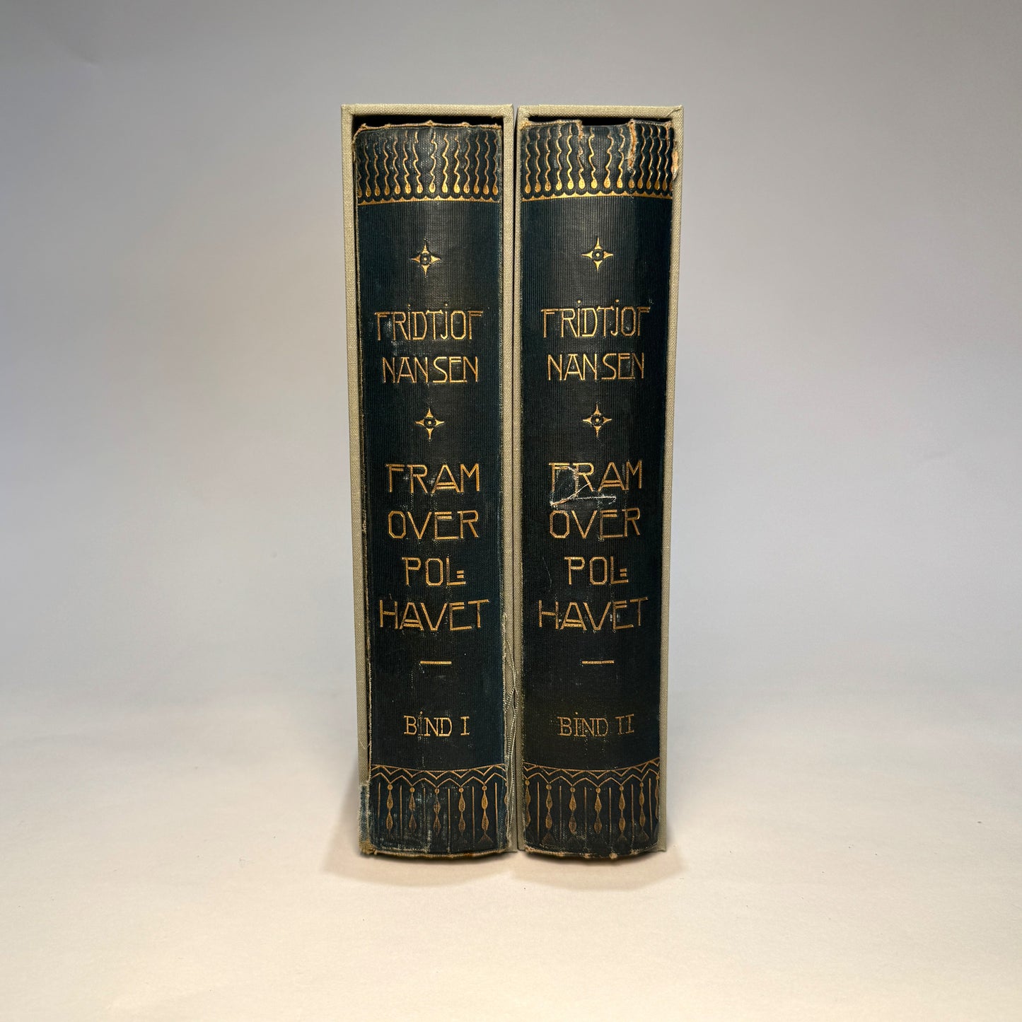 Roald Amundsen’s Signed, Expedition-Carried Copy of Nansen’s Fram over Polhavet (1897)