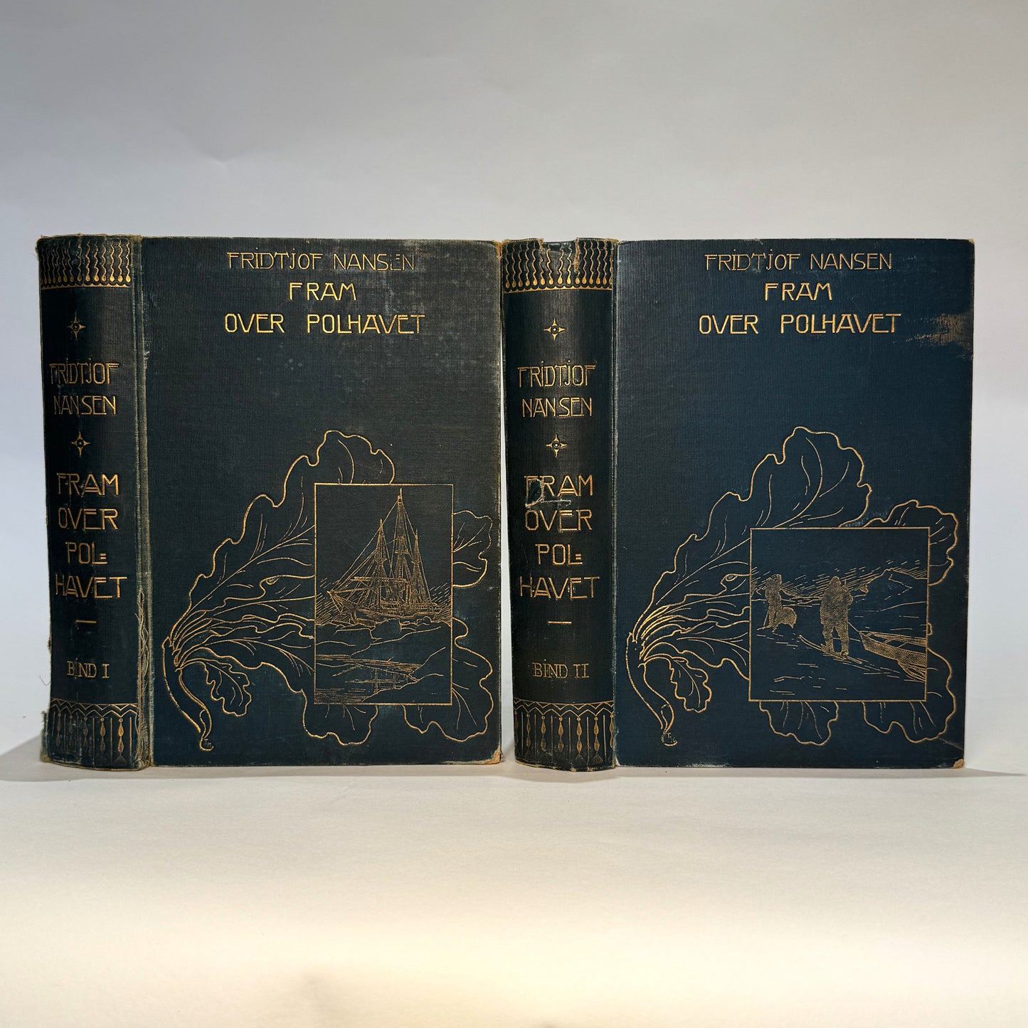 Roald Amundsen’s Signed, Expedition-Carried Copy of Nansen’s Fram over Polhavet (1897)
