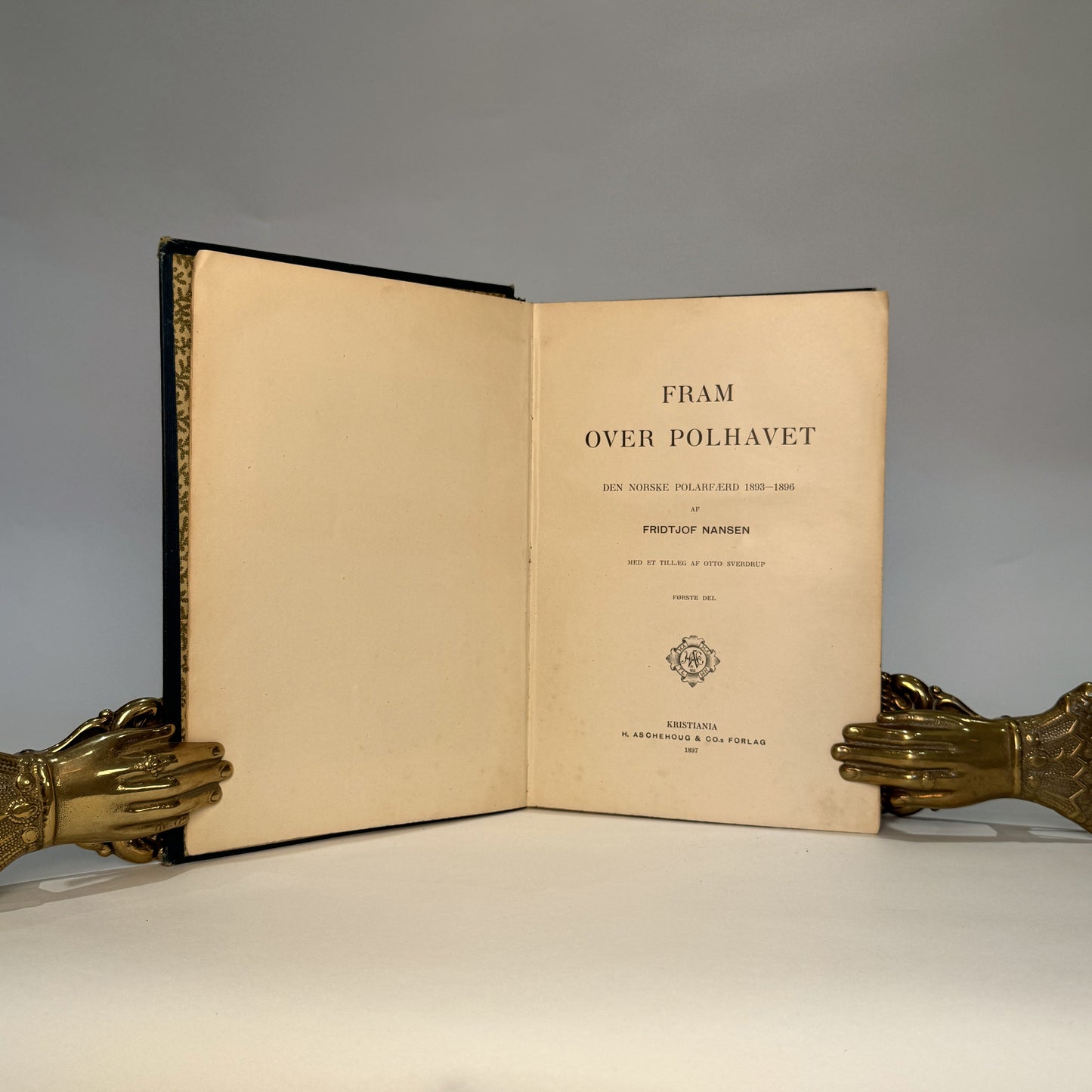 Roald Amundsen’s Signed, Expedition-Carried Copy of Nansen’s Fram over Polhavet (1897)