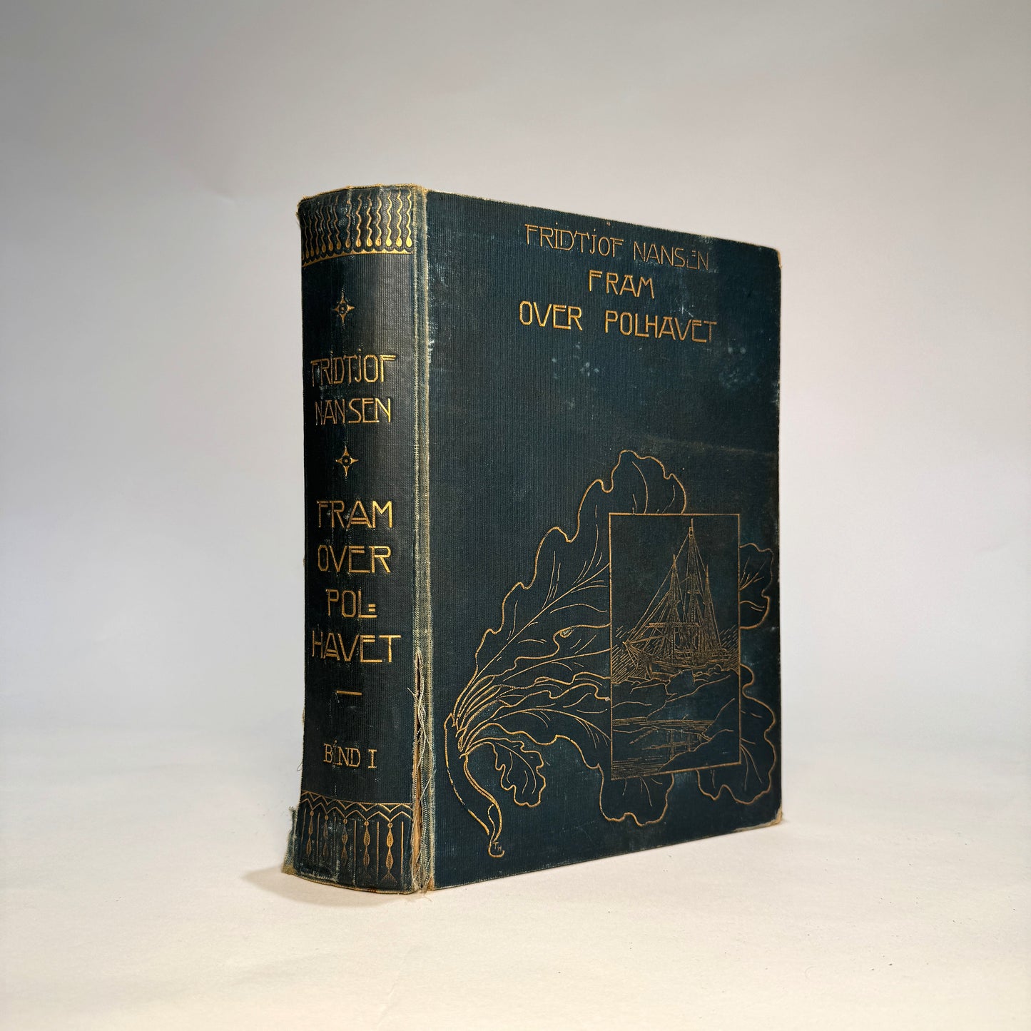 Roald Amundsen’s Signed, Expedition-Carried Copy of Nansen’s Fram over Polhavet (1897)