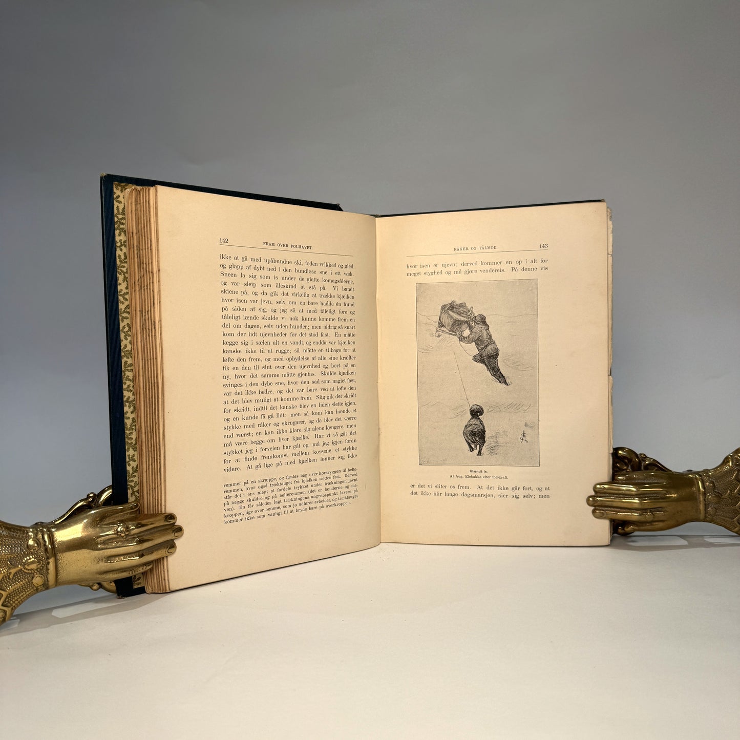 Roald Amundsen’s Signed, Expedition-Carried Copy of Nansen’s Fram over Polhavet (1897)