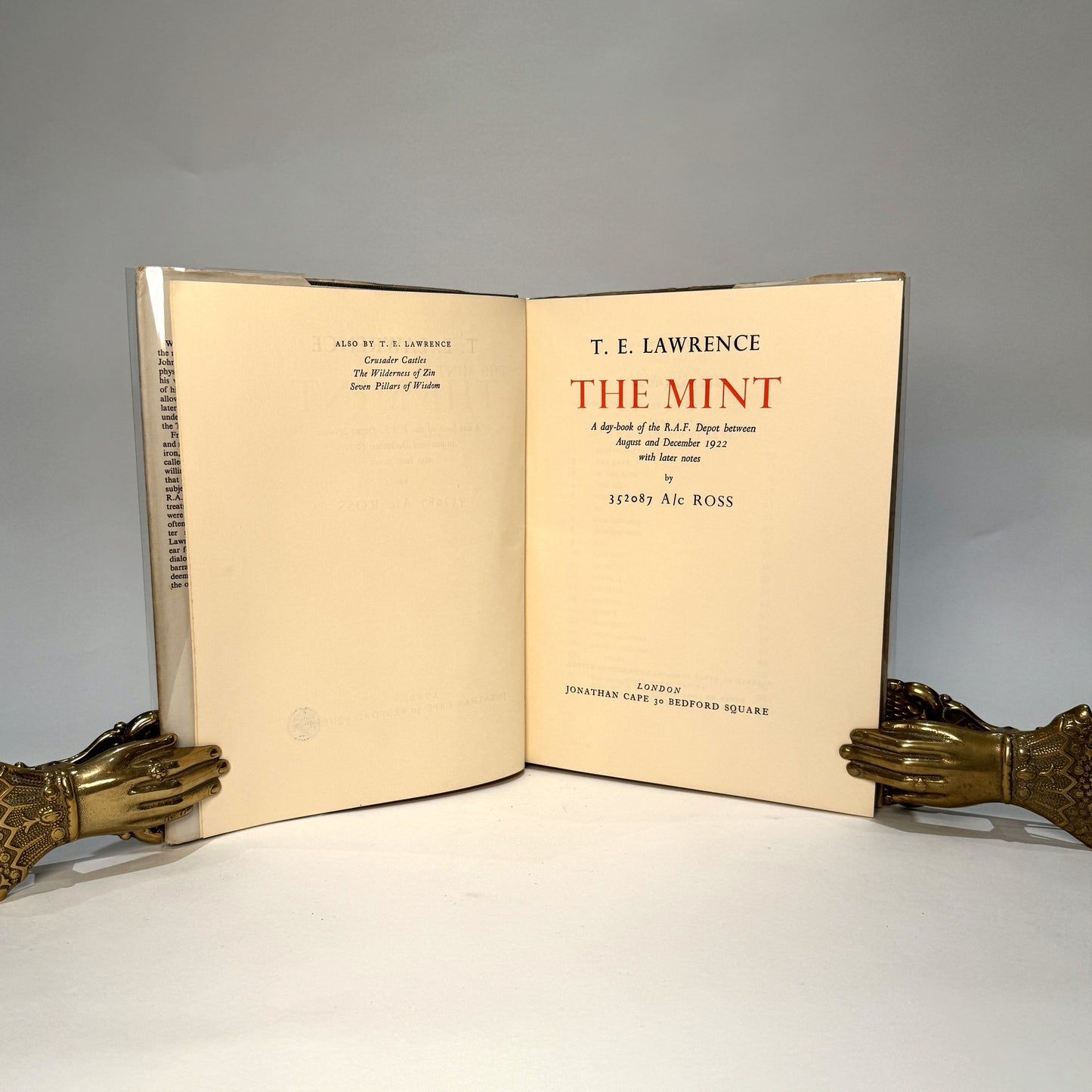 The Mint by T. E. Lawrence